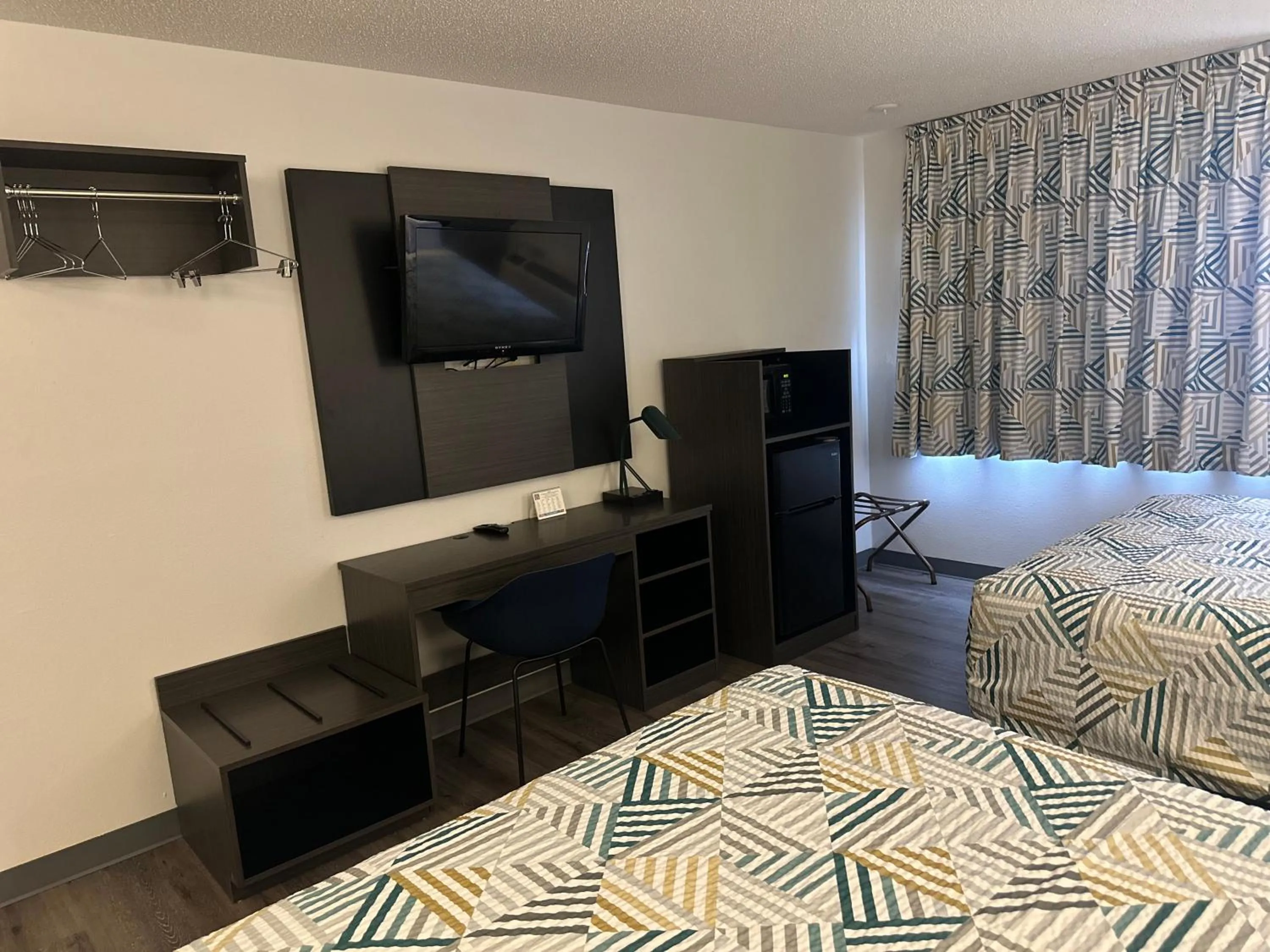 Queen Room with Two Queen Beds - single occupancy - Disability Access - Non-Smoking in Motel 6-Wisconsin Rapids, WI
