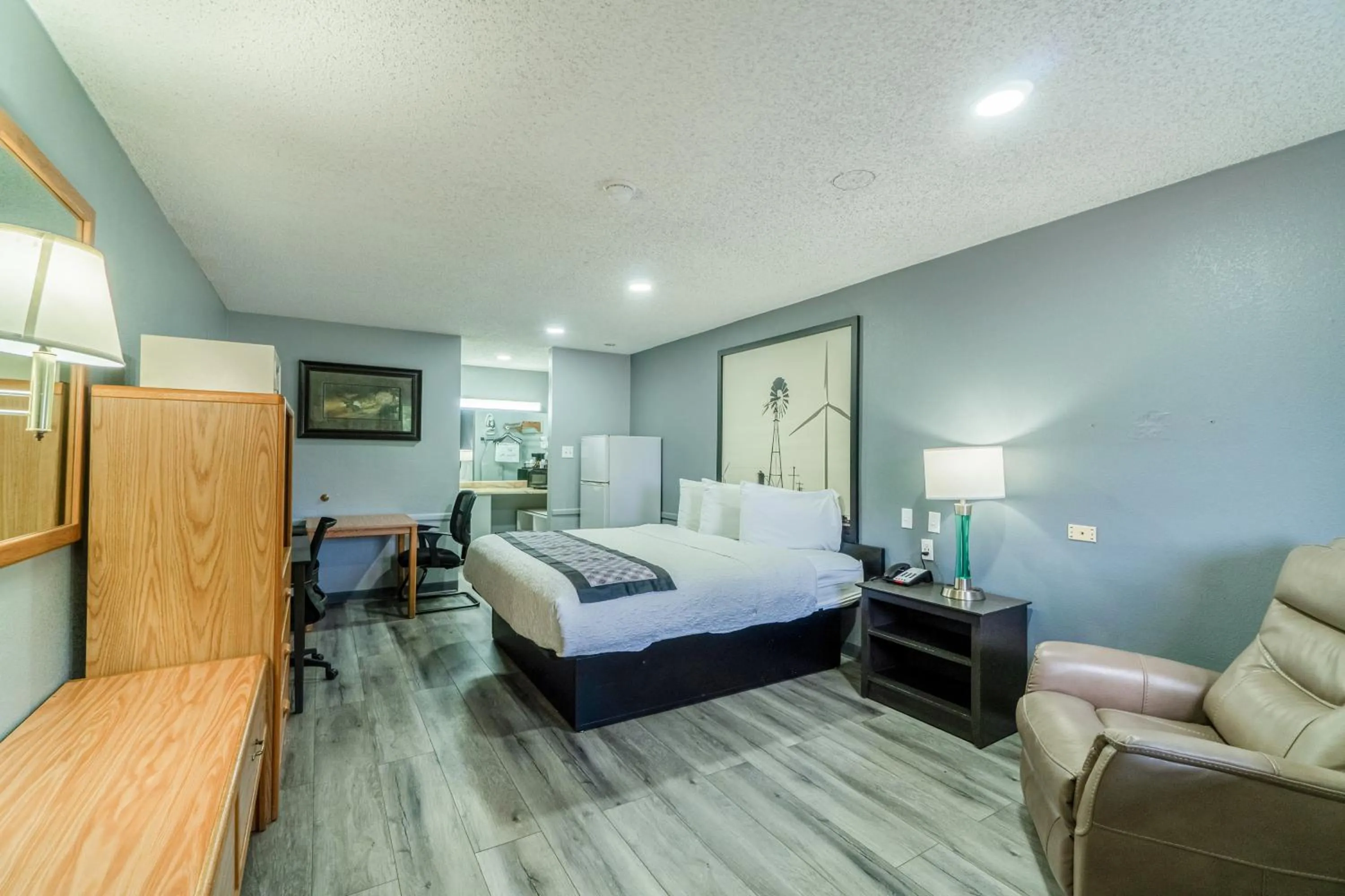 King Bed Non-Smoking in Purple Sage By OYO Snyder TX