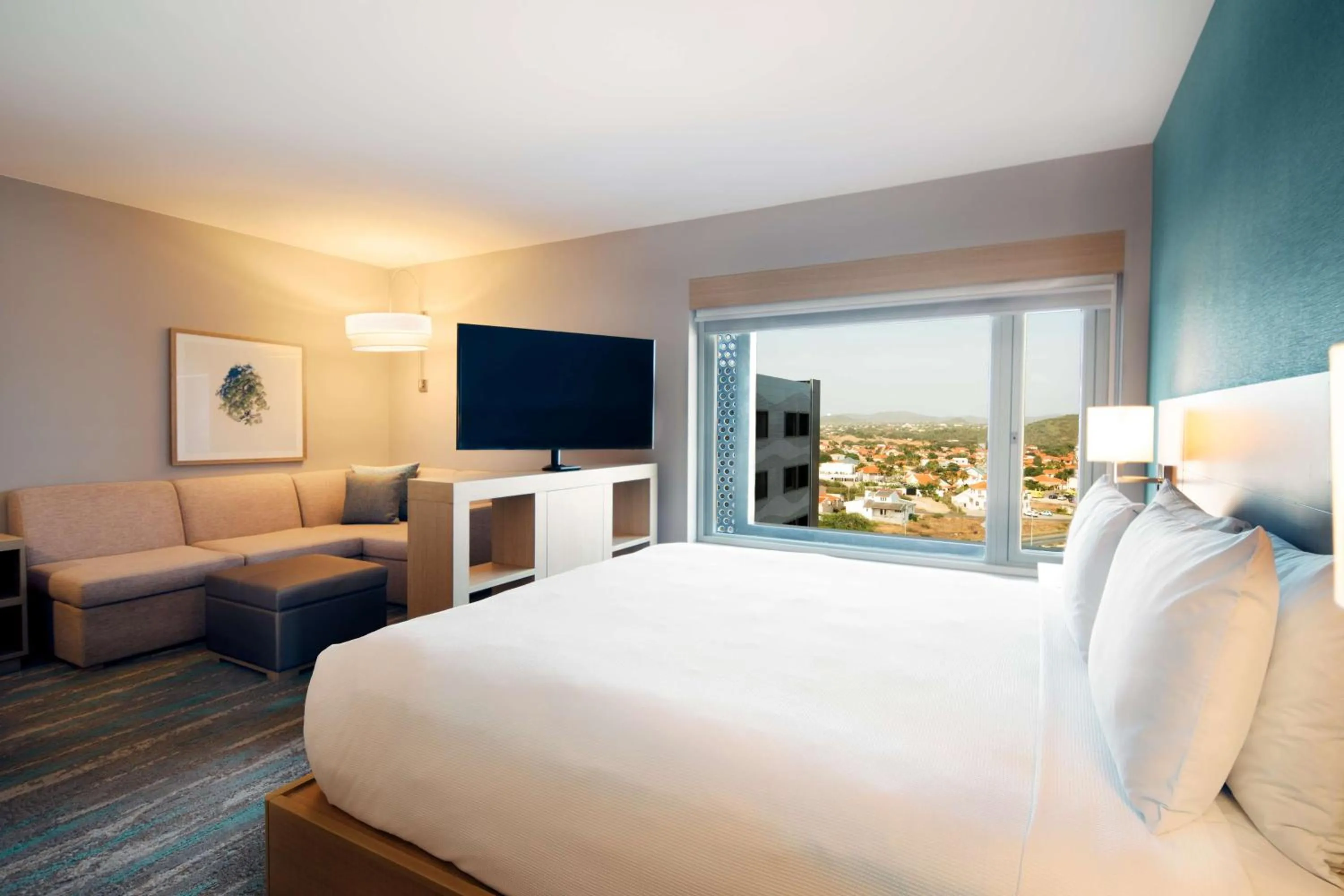Specialty King Room with Sofa Bed in Hyatt Place Aruba Airport