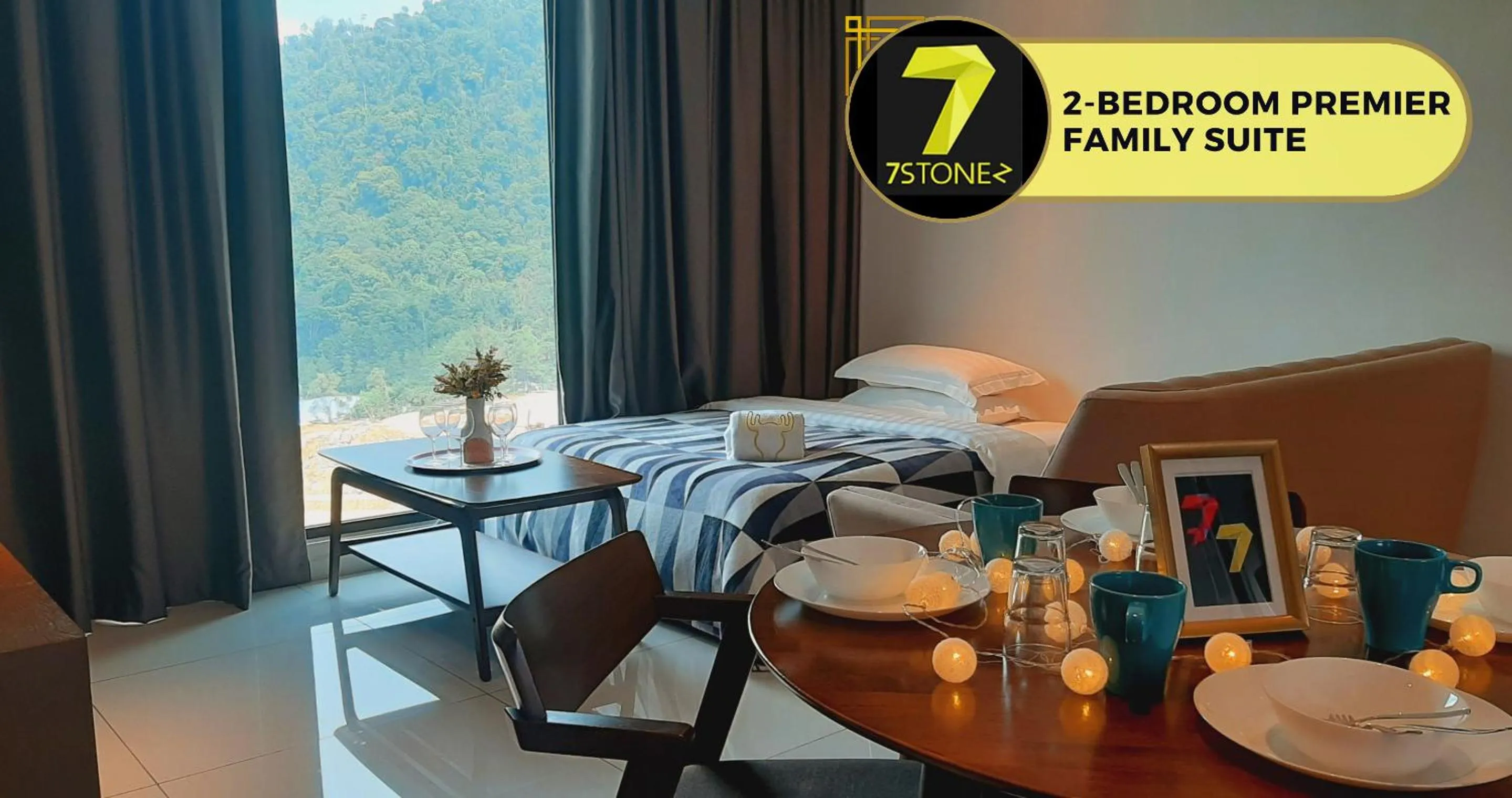 2-Bedroom Premier Family King Suite in 7Stonez Suites Geo38 Genting Highlands