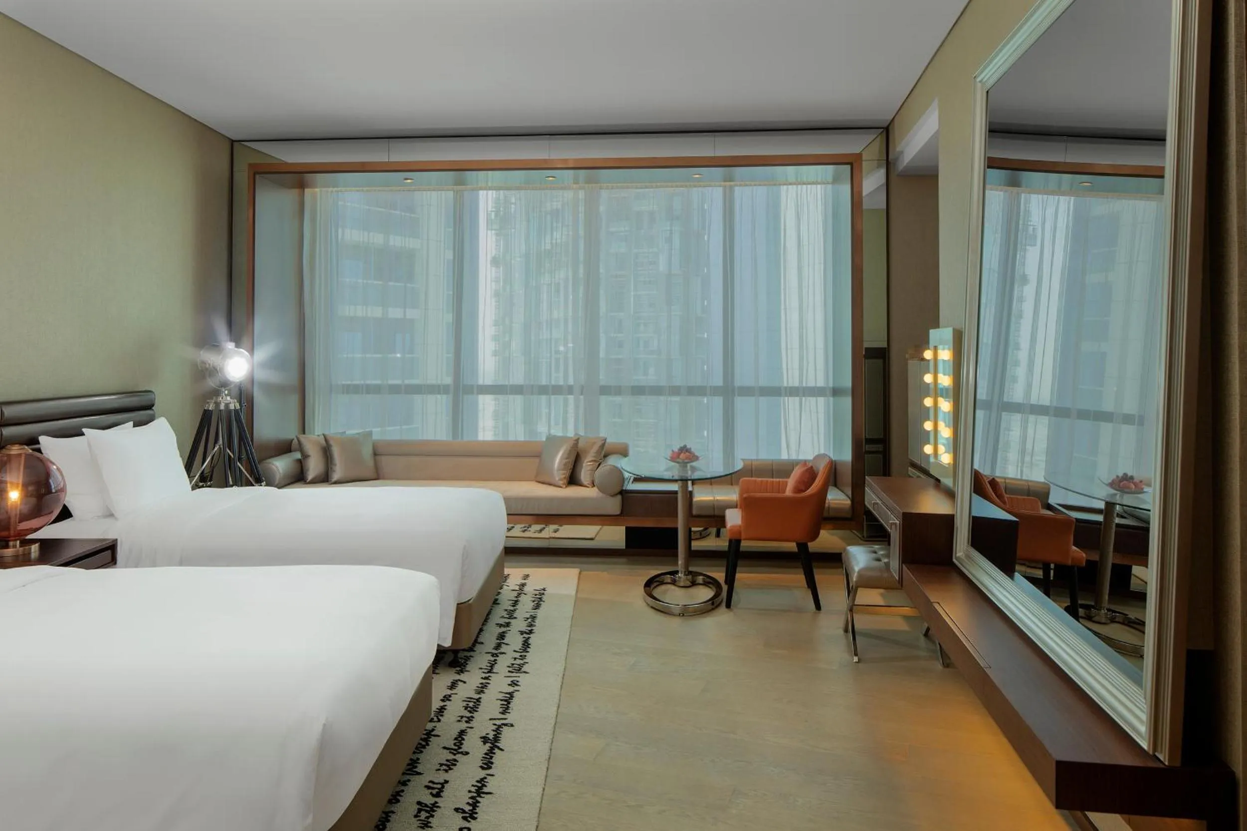 Scene Room Twin in Paramount Hotel Dubai
