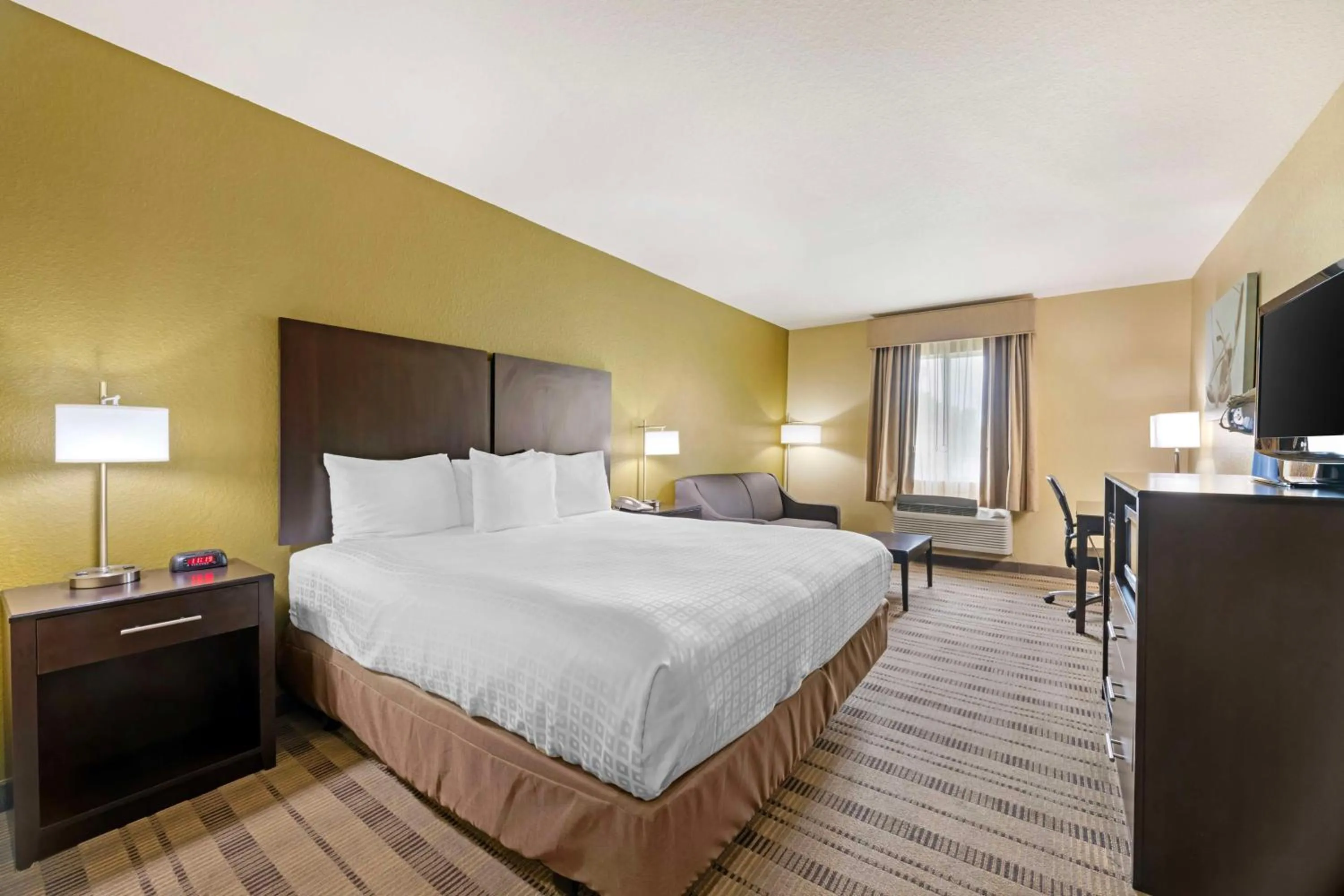 King Room with Sofa Bed and Roll-In Shower - Disability Access in Best Western Edgewater Inn
