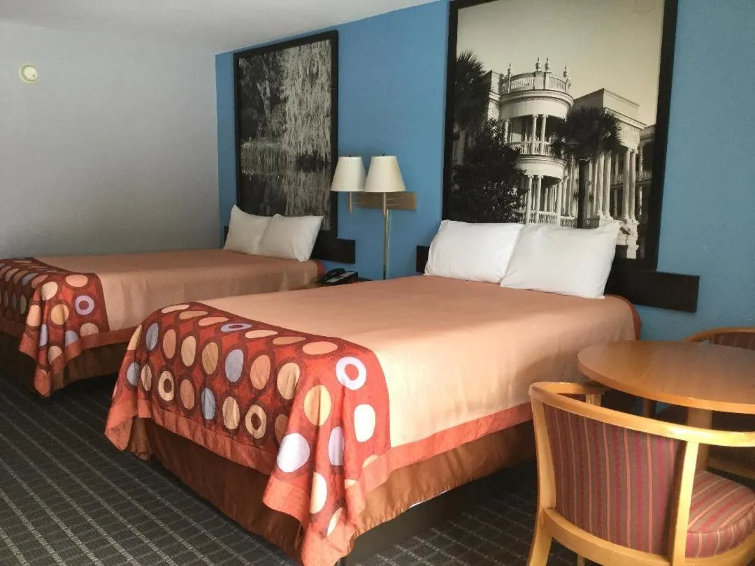 Double Room with Two Double Beds - Mobility Access/Non-Smoking in Super 8 by Wyndham Walterboro