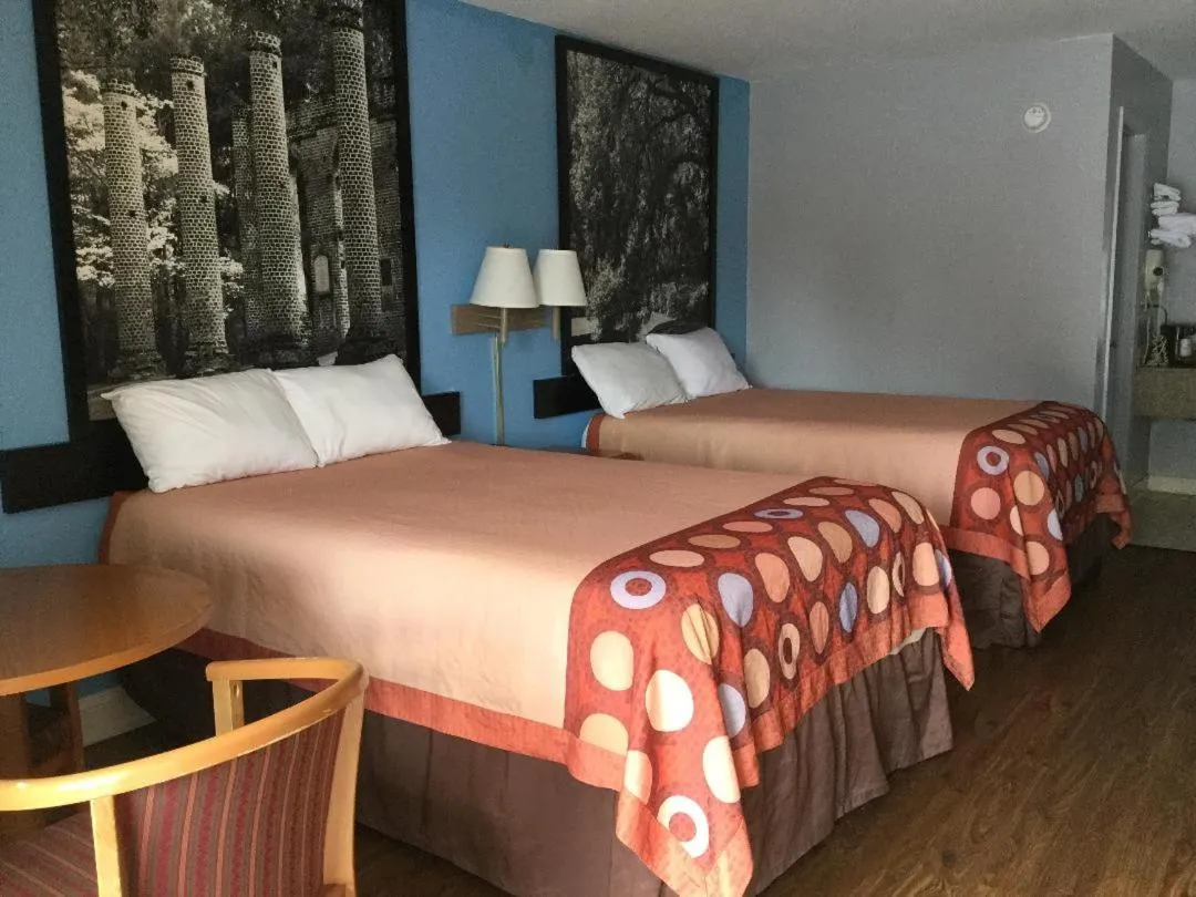 Deluxe Double Room with Two Double Beds - Non-Smoking in Super 8 by Wyndham Walterboro