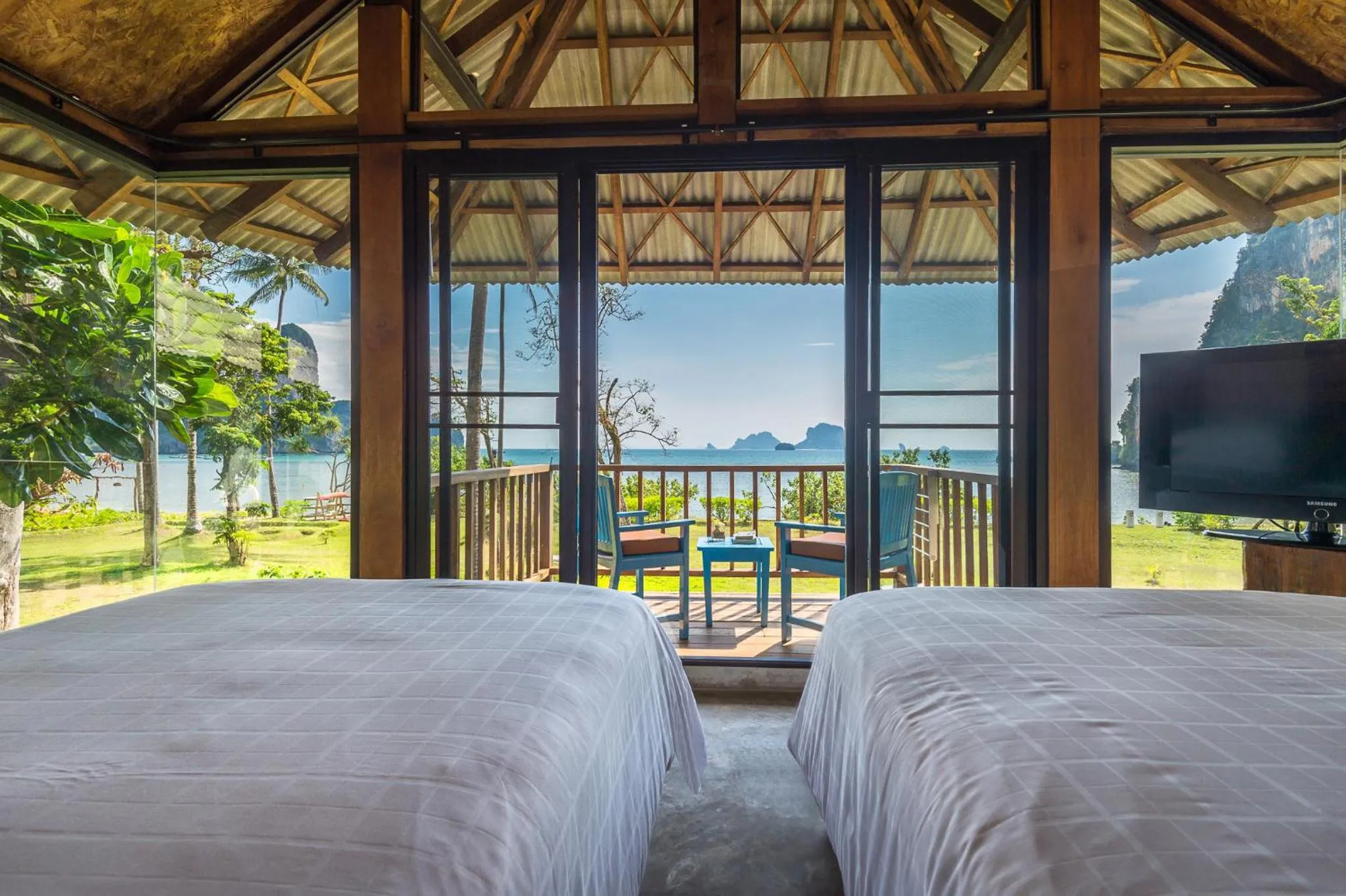 Beachfront Villas Twin in Tinidee Hideaway Tonsai Beach Krabi