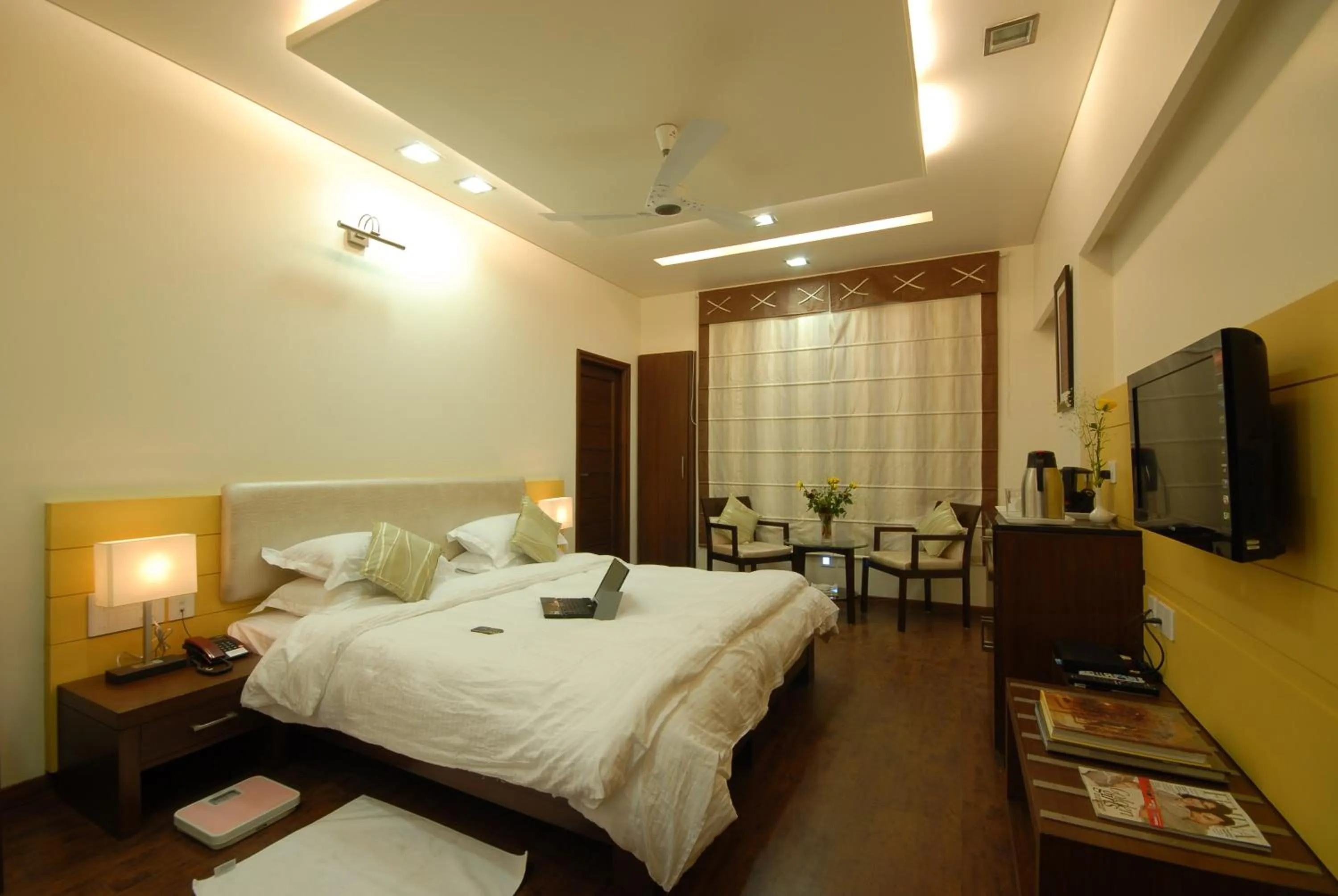 Double or Twin Room with Balcony - single occupancy in HOTEL NANGIS PRIDE