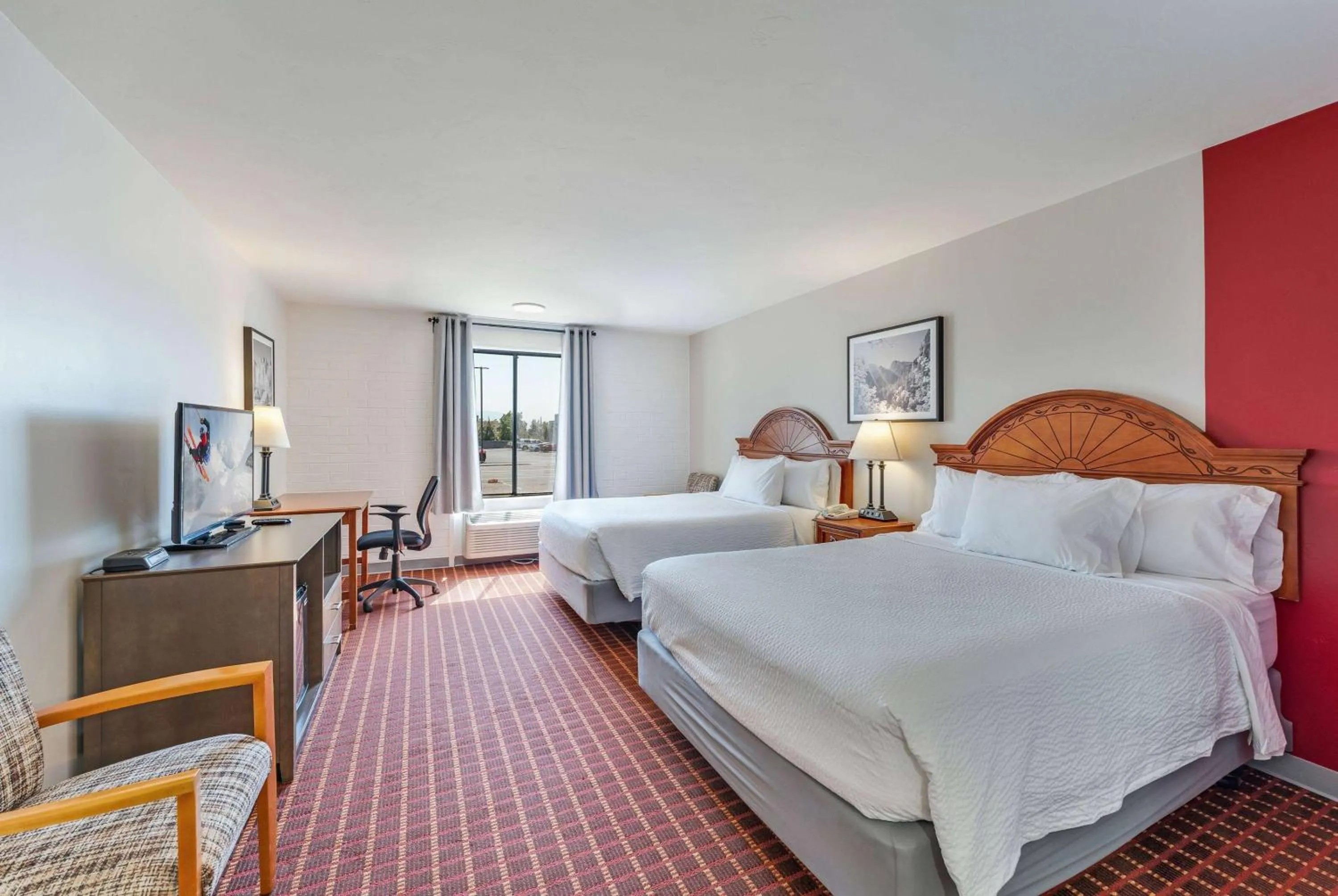 Queen Room with Two Queen Beds - Non-Smoking in Ramada by Wyndham Richfield UT I-70