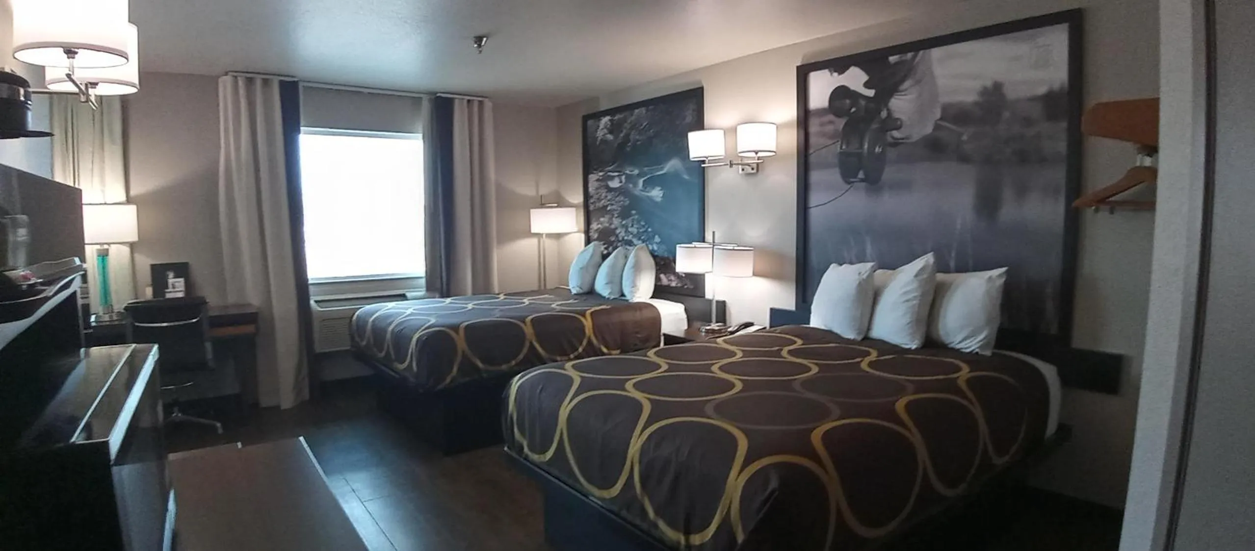 Superior Queen Room with Three Queen Beds - Non-Smoking in Super 8 by Wyndham Greeley