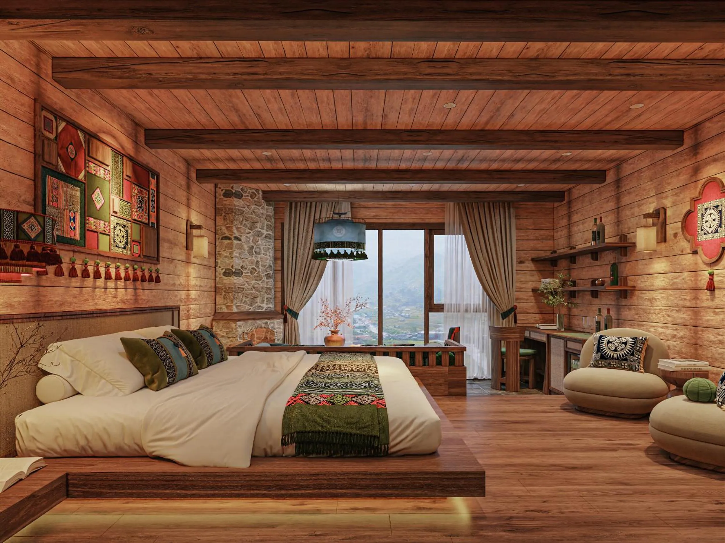 Dzao's Premium Valley View in Laxsik Ecolodge