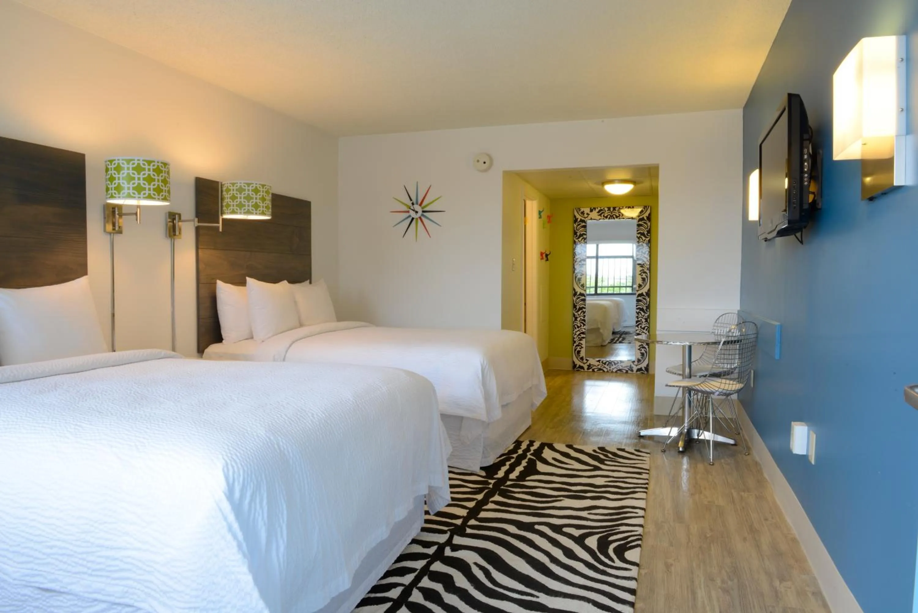 Standard Double Room with Two Double Beds in Beach House Dewey