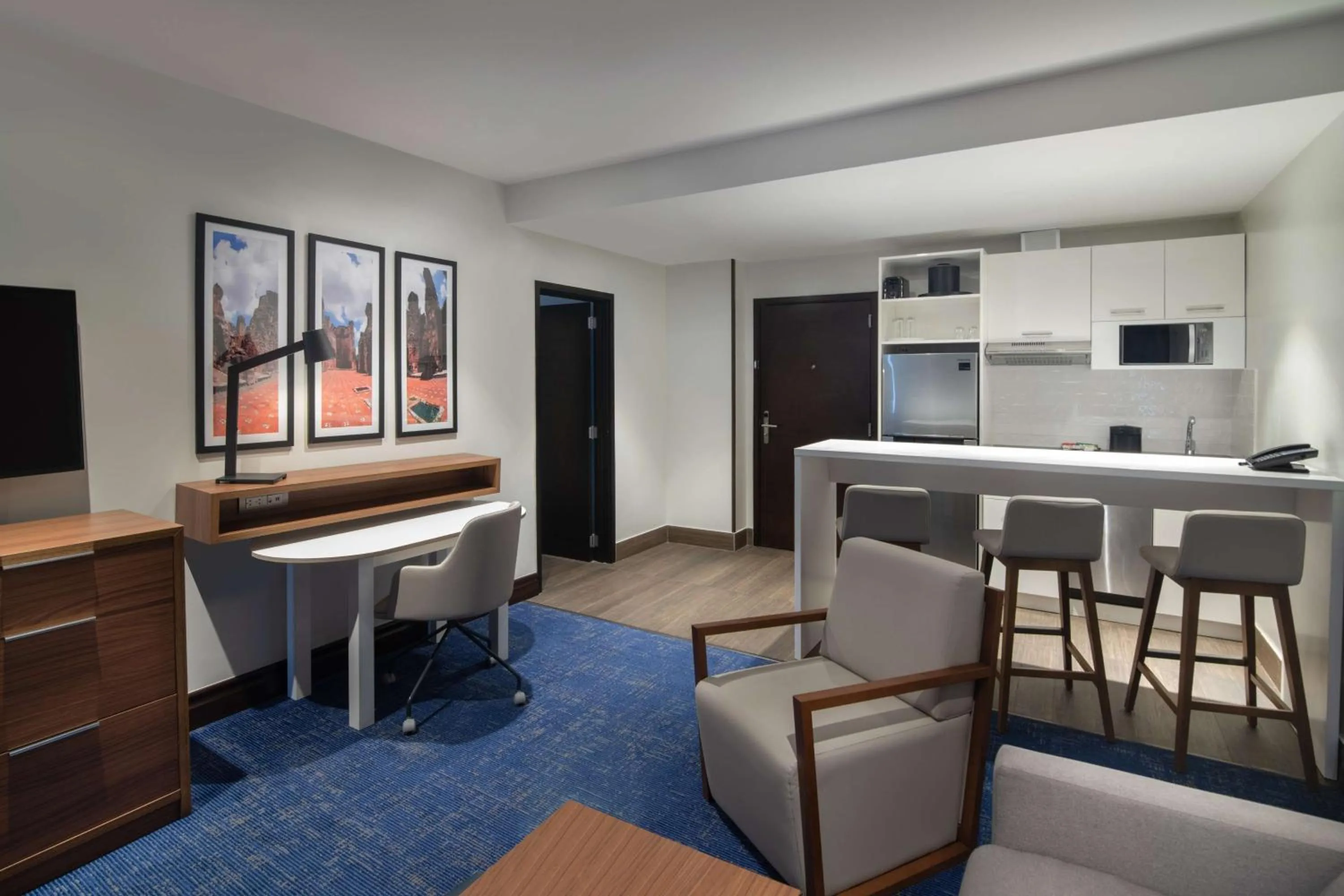 One-Bedroom Queen Suite with Two Queen Beds in Homewood Suites By Hilton Santo Domingo