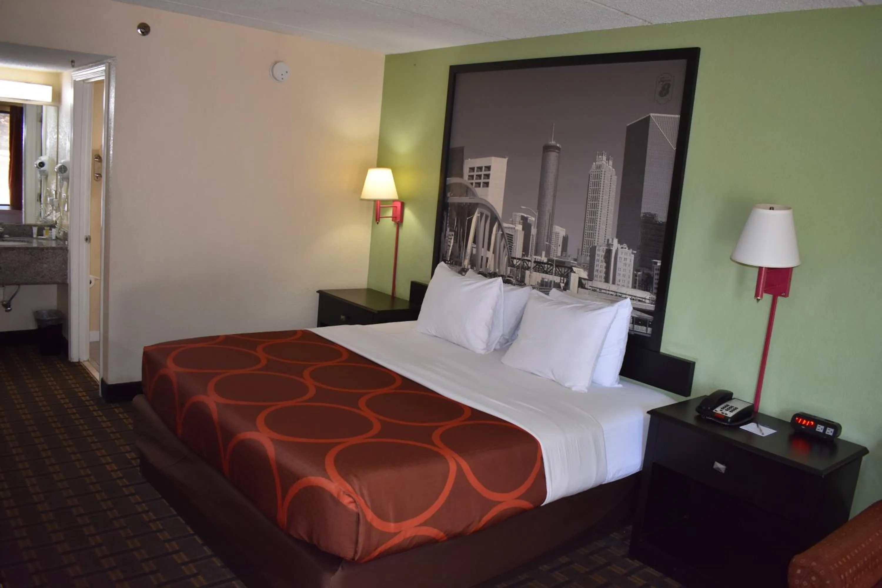 King Room - Non-Smoking in Super 8 by Wyndham Lithonia