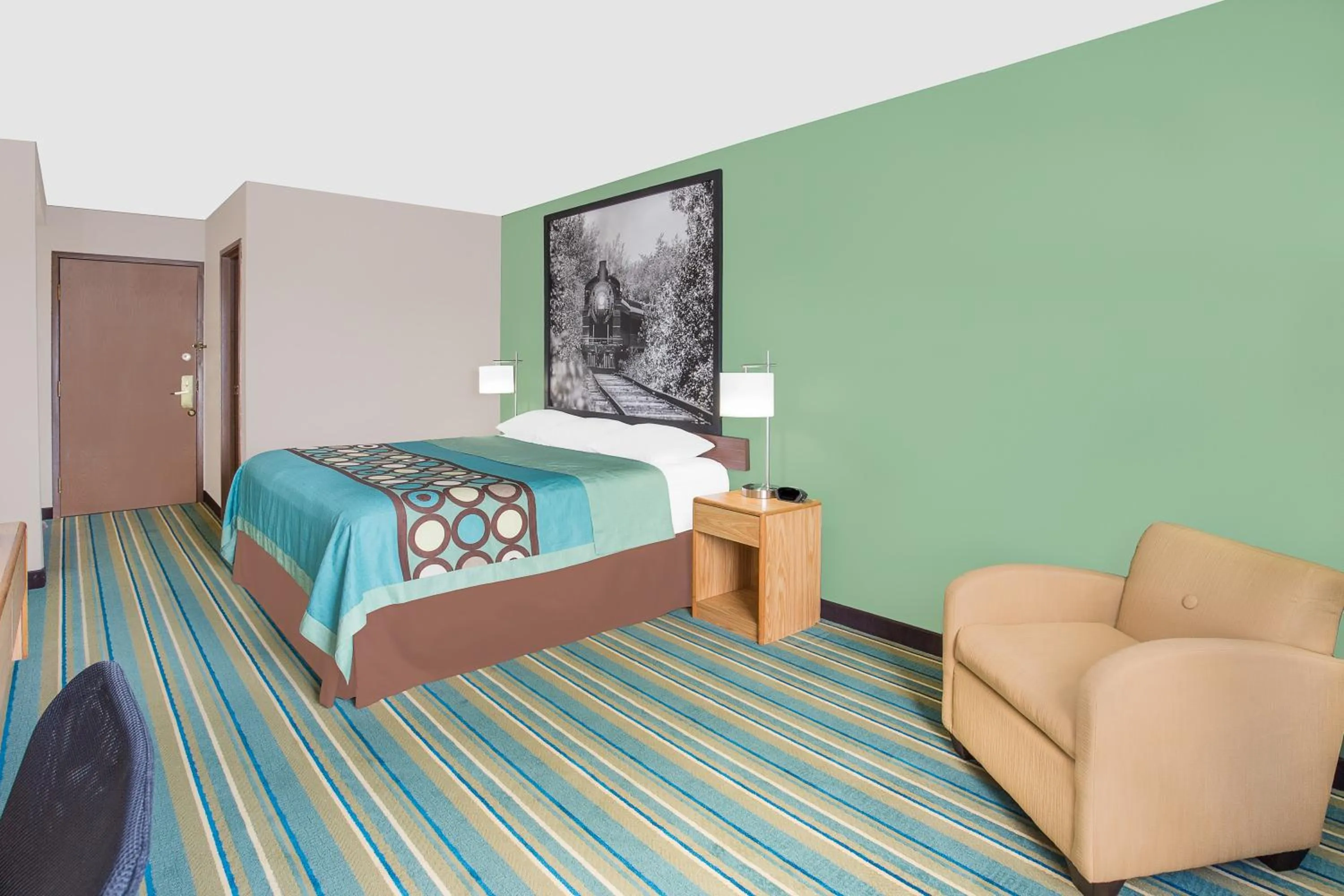 King Room - Non-Smoking in Super 8 by Wyndham Beaver Dam