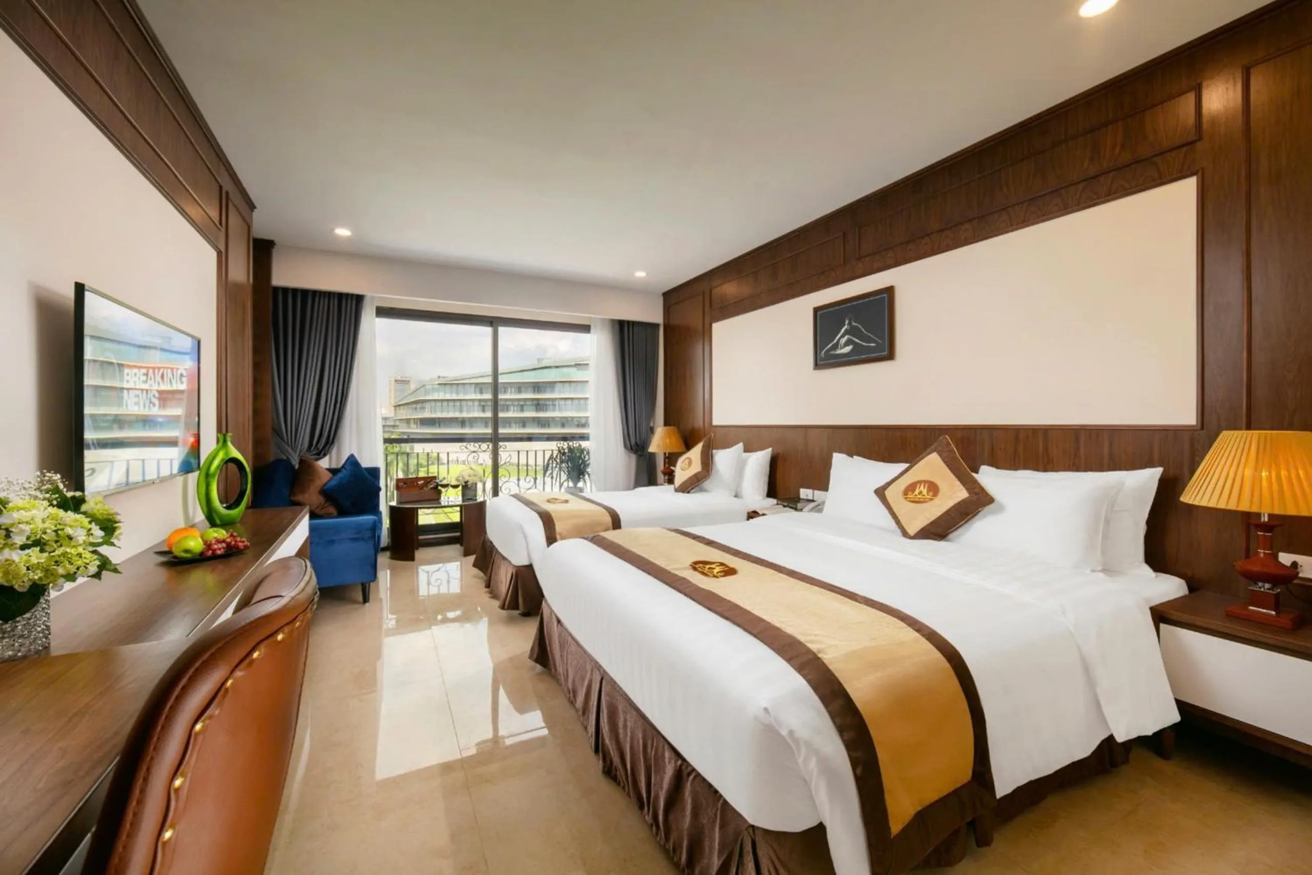 Triple Room with City View in Marina Hotel Ha Noi