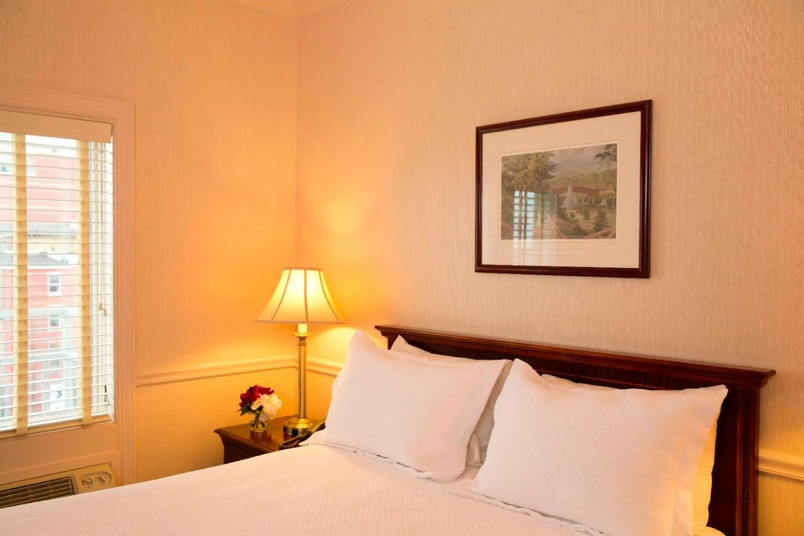 Queen Room with Balcony in Penn's View Hotel Philadelphia