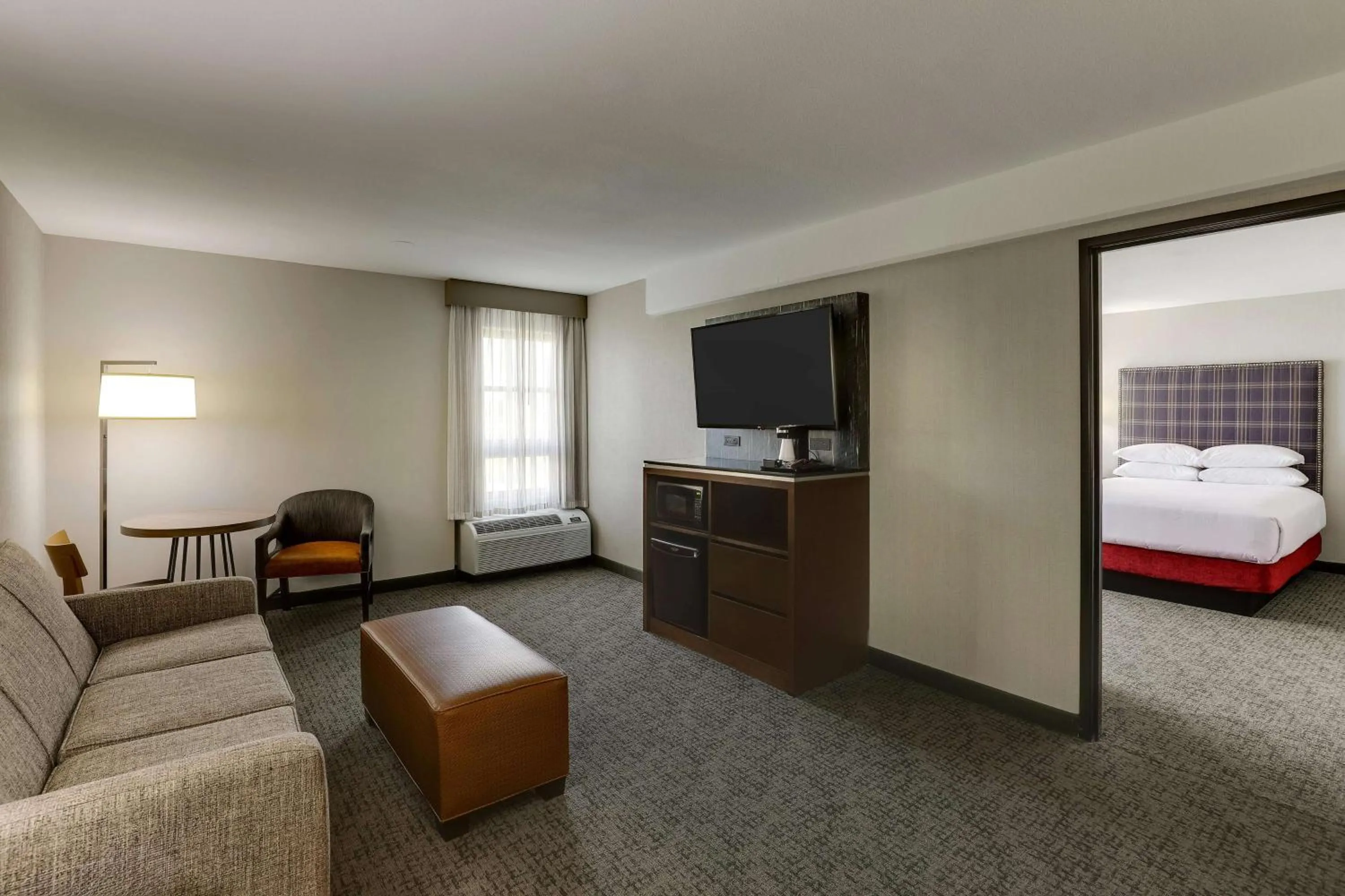 Suite with Two Queen Beds and Sofa Bed - Accessible, Roll-In Shower in Drury Inn & Suites St Joseph