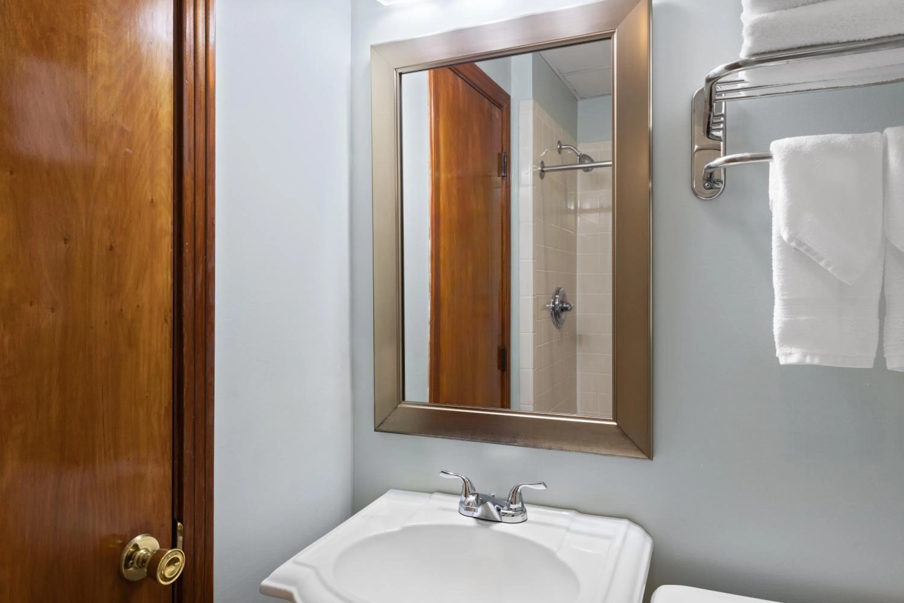 Double Room with Two Double Beds - Non-Smoking  First or Second Floor in Days Inn by Wyndham Kill Devil Hills Oceanfront - Wilbur