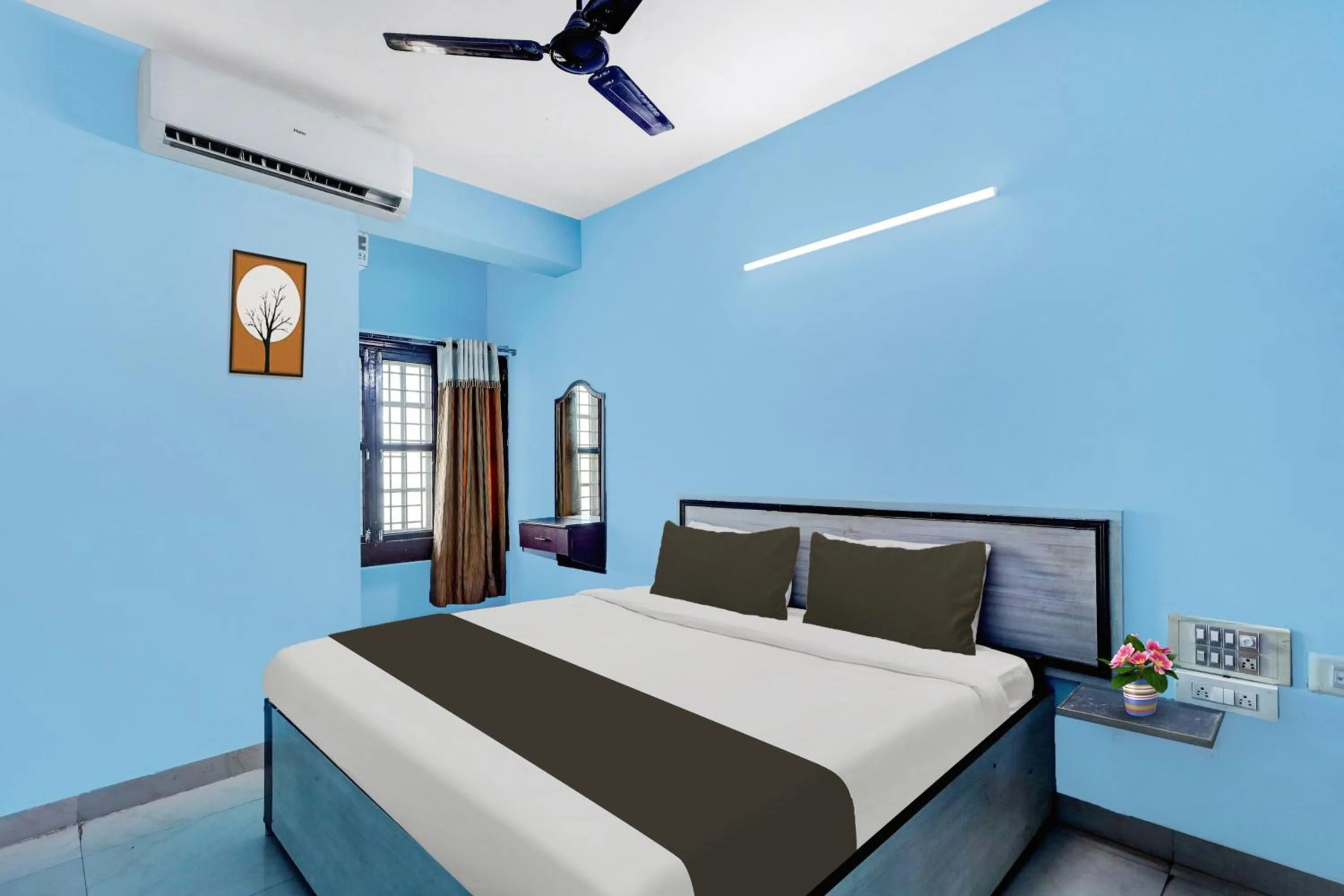 Classic Triple Room - single occupancy in Super Hotel O Kennedy Nagar Near Railway Station formerly Jayalakshmi Residency