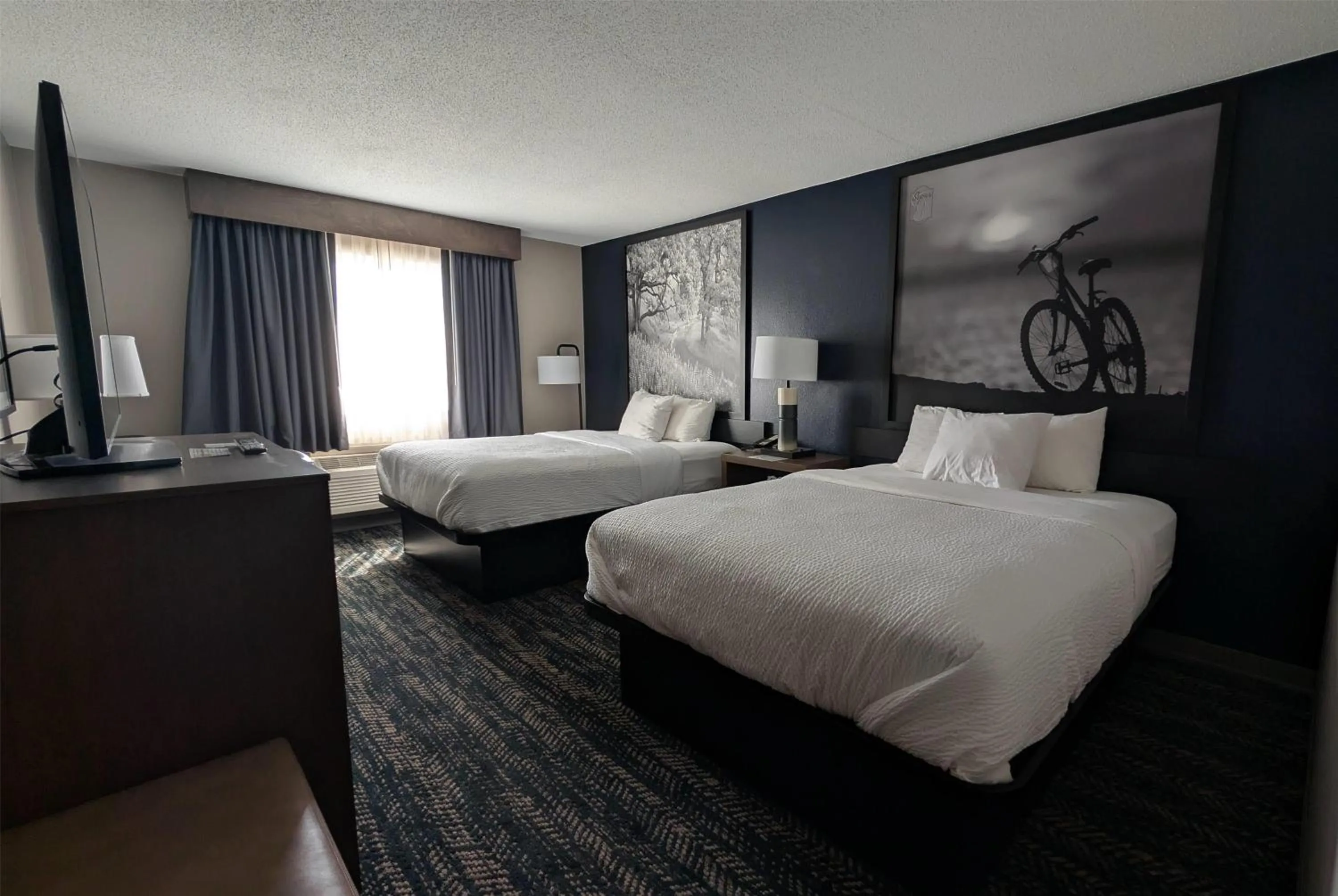 Queen Room with Two Queen Beds - Non-Smoking in Super 8 by Wyndham Perham