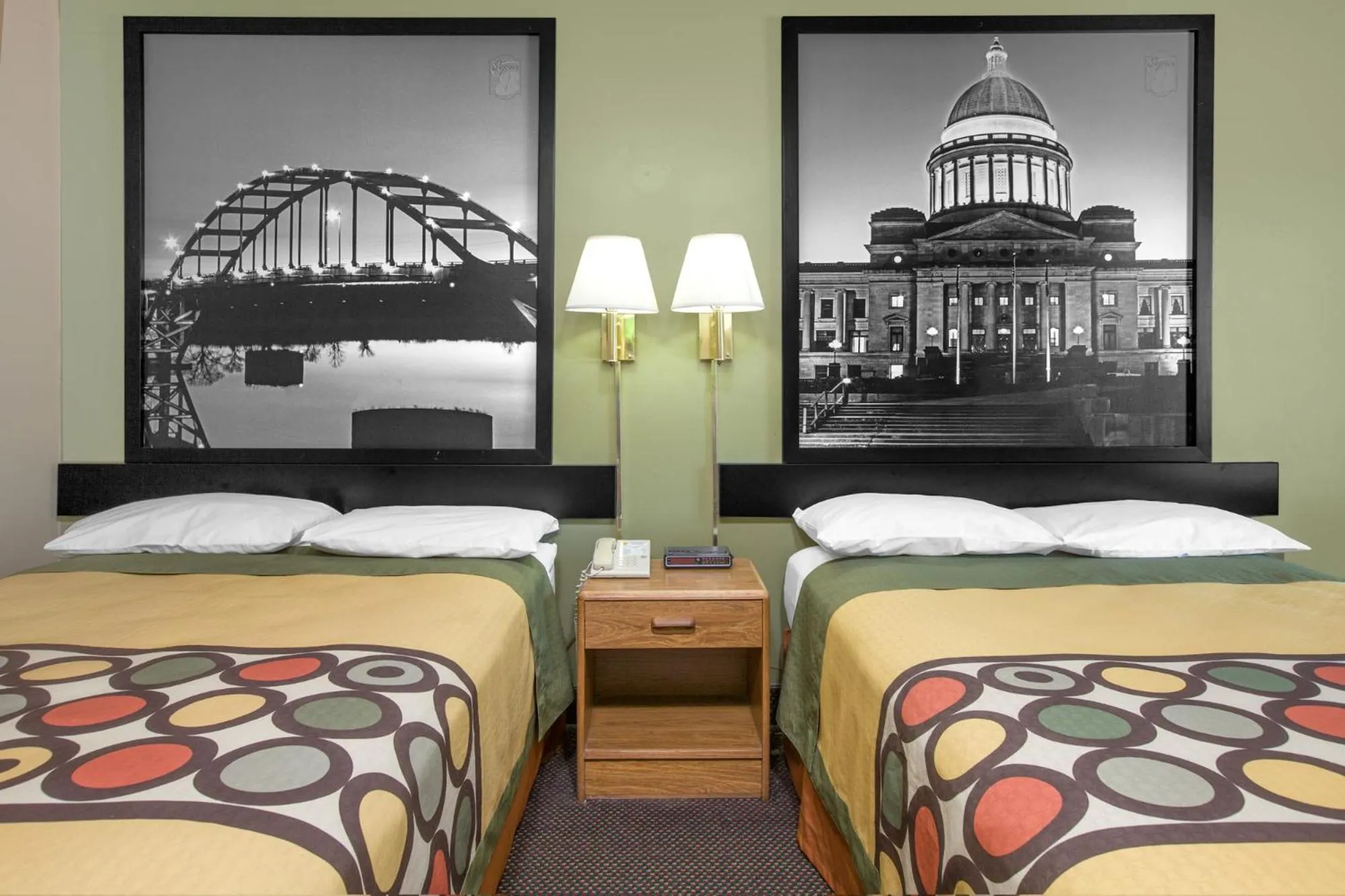 Double Room with Two Double Beds - Smoking in Super 8 by Wyndham Clarksville AR