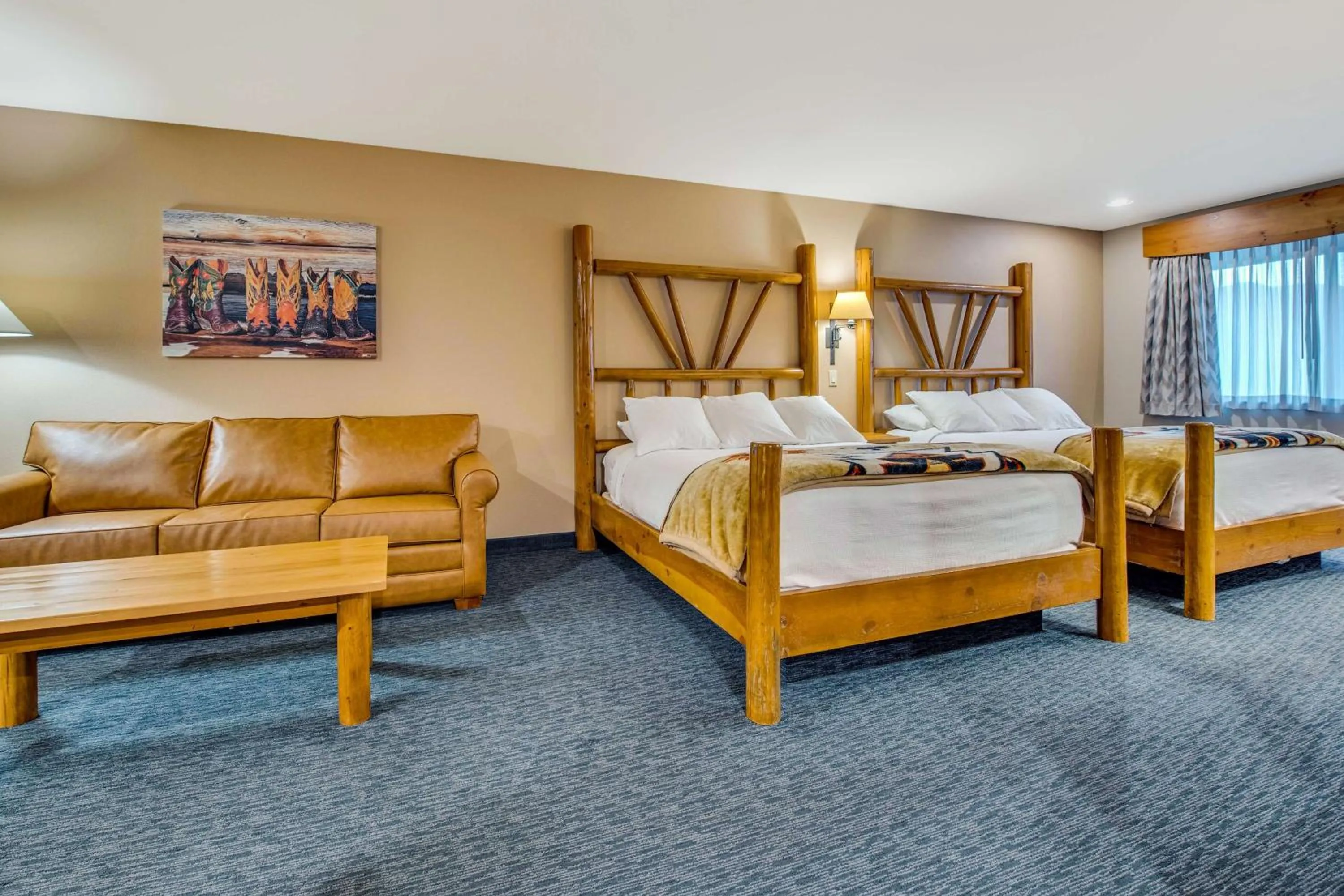 Queen Room with Two Queen Beds and Full Kitchen - Non-Smoking in Best Western Plus Kentwood Lodge