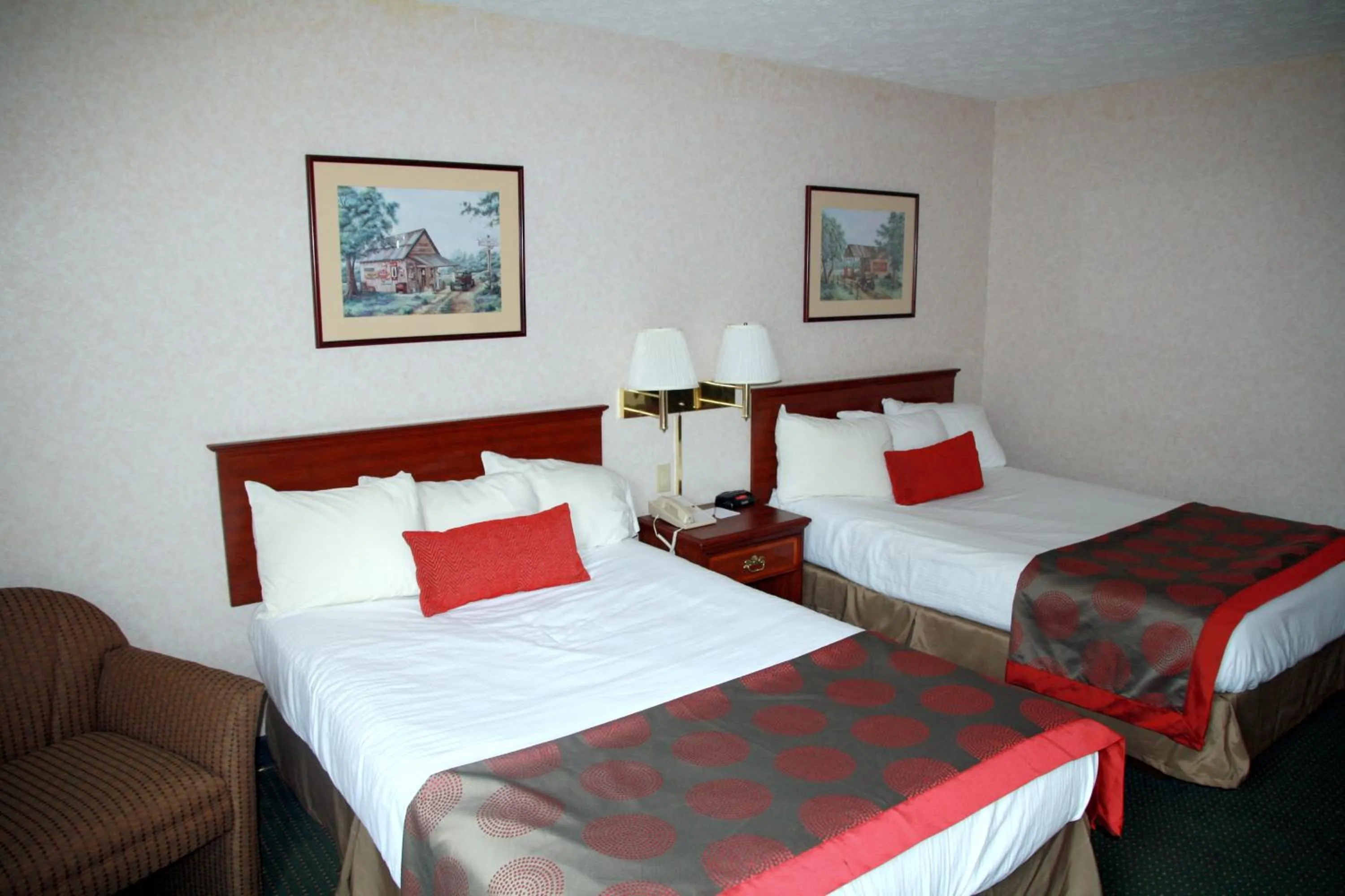 Double Room with Two Double Beds- Non-Smoking in Ramada by Wyndham Strasburg Dover