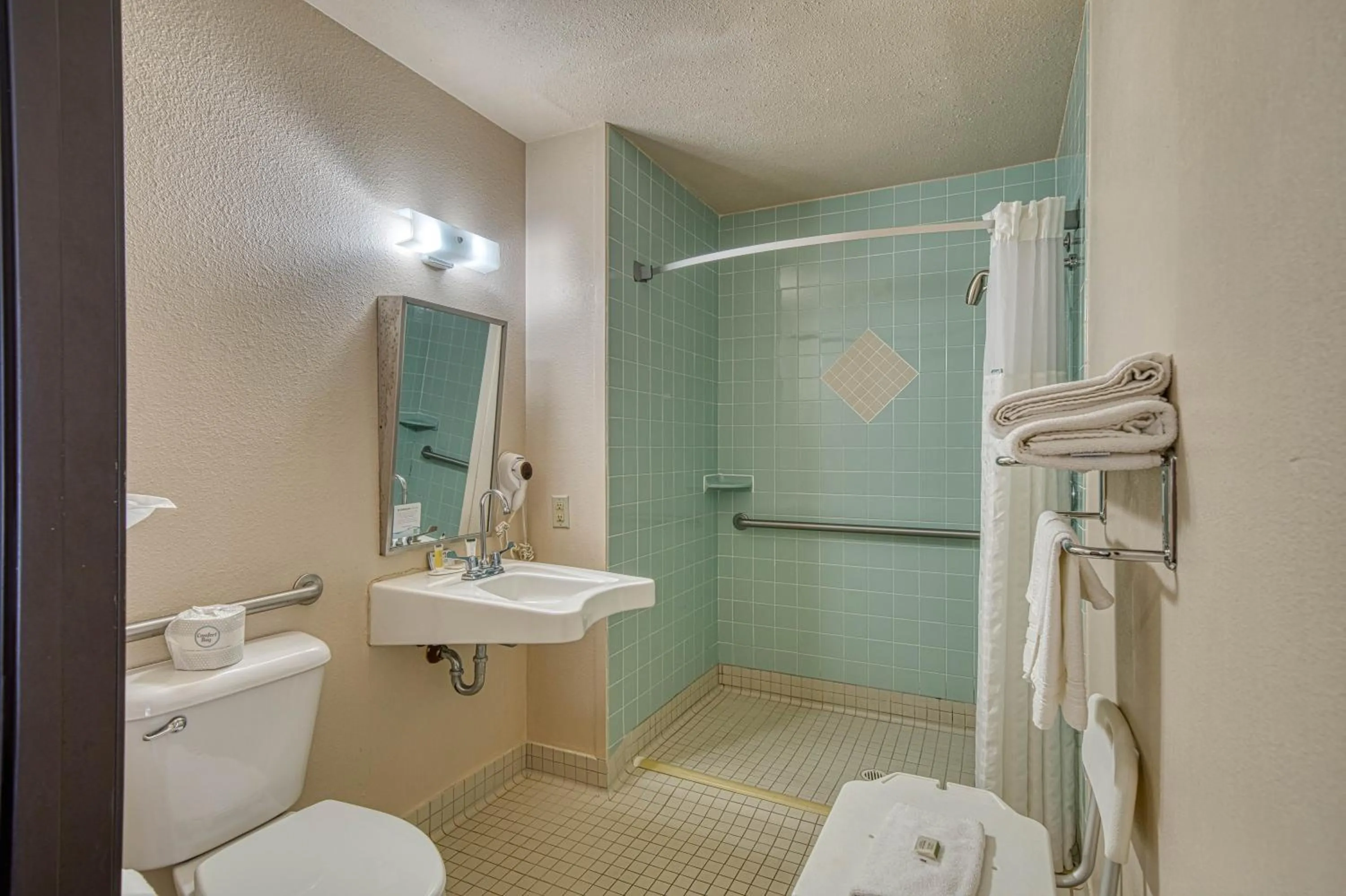 Queen Room with Two Queen Beds - Mobility Access/Non-Smoking in Super 8 by Wyndham Sturgis