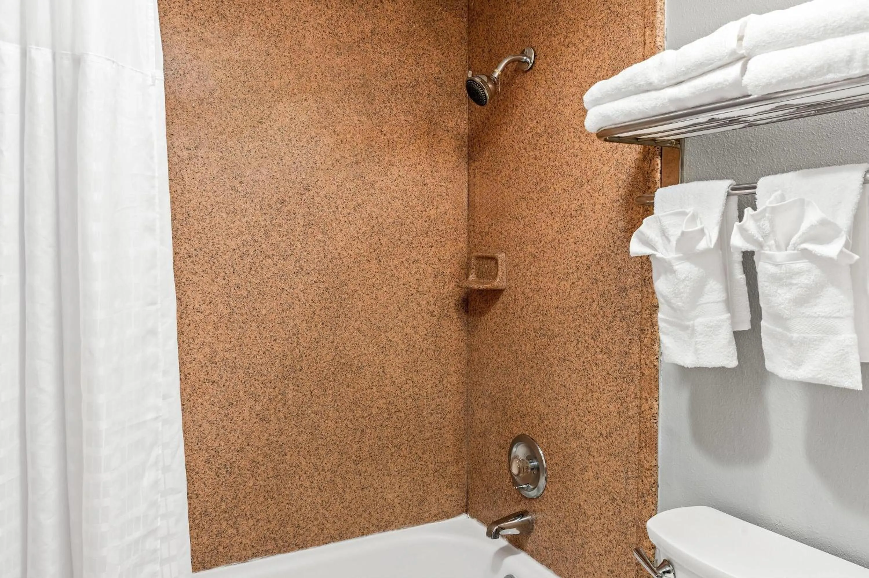 Queen Room with Two Queen Beds - Non-Smoking in Travelodge by Wyndham Bloomington