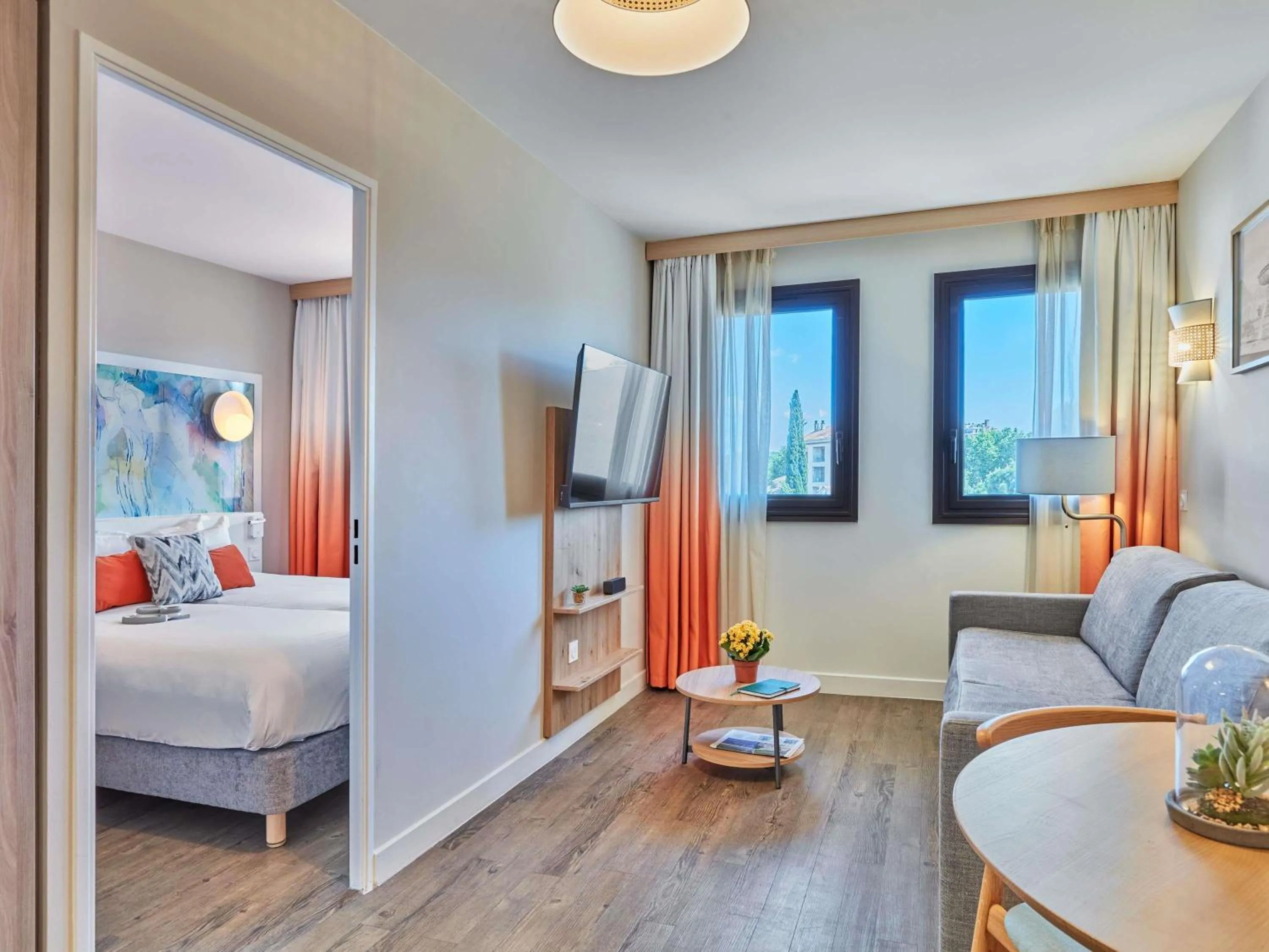 Superior Apartment with Balcony in Aparthotel Adagio Aix-en-Provence Centre