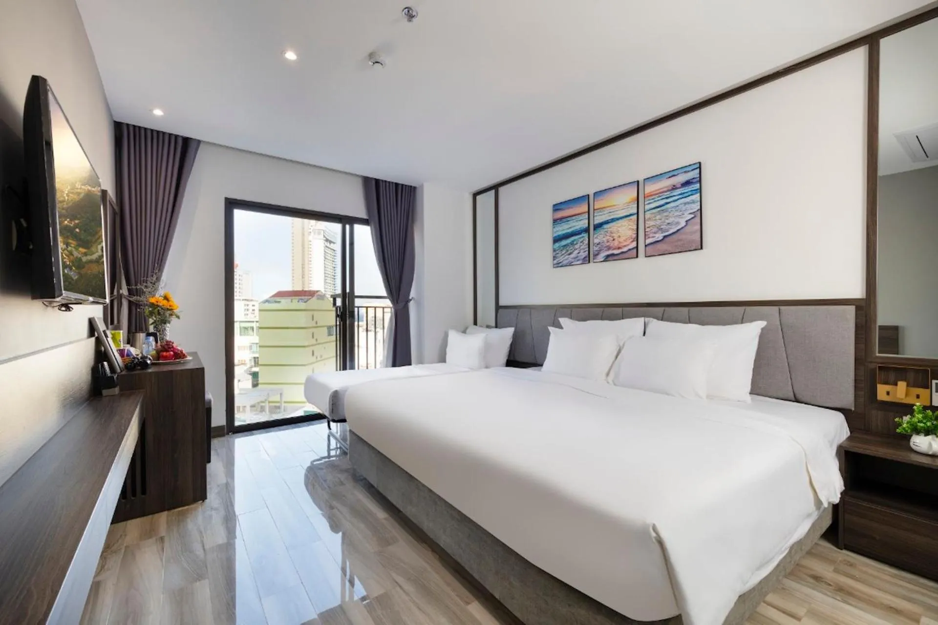 Triple Room with City View in Ivy Hotel Nha Trang