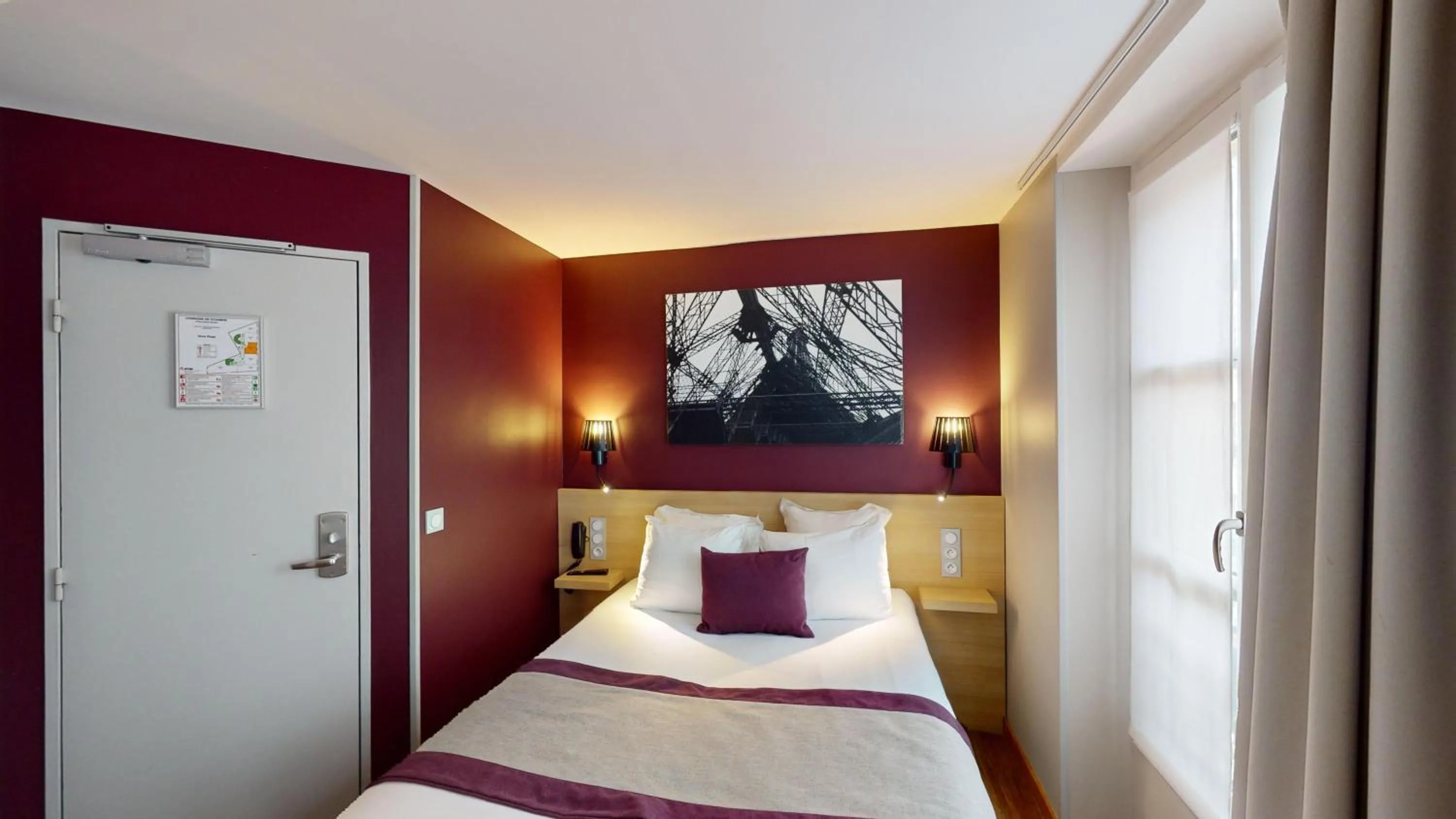 Classic Single Room in Best Western Hotel Opéra Drouot