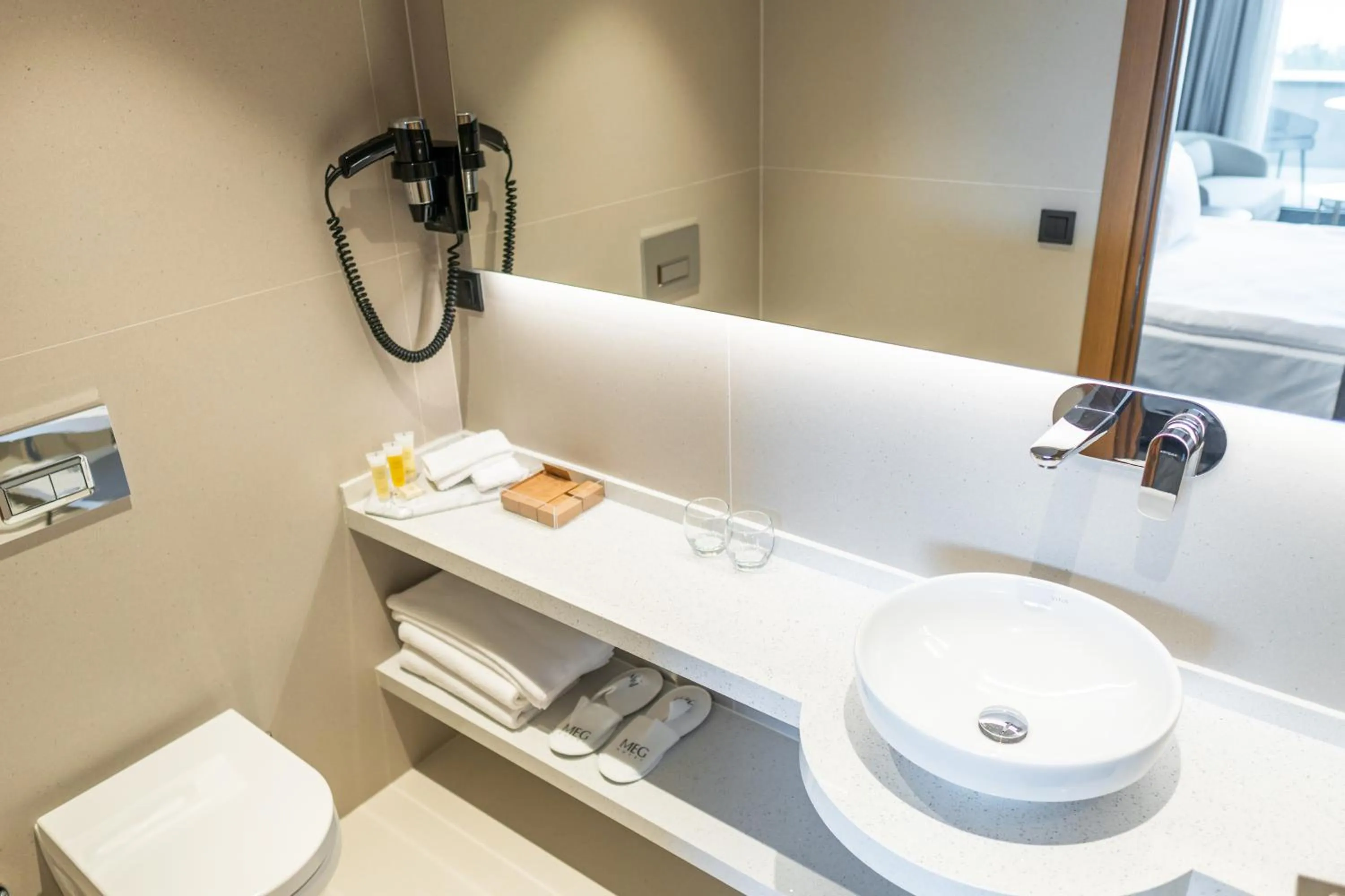 Double or Twin Room with Sea View in MEG HOTEL