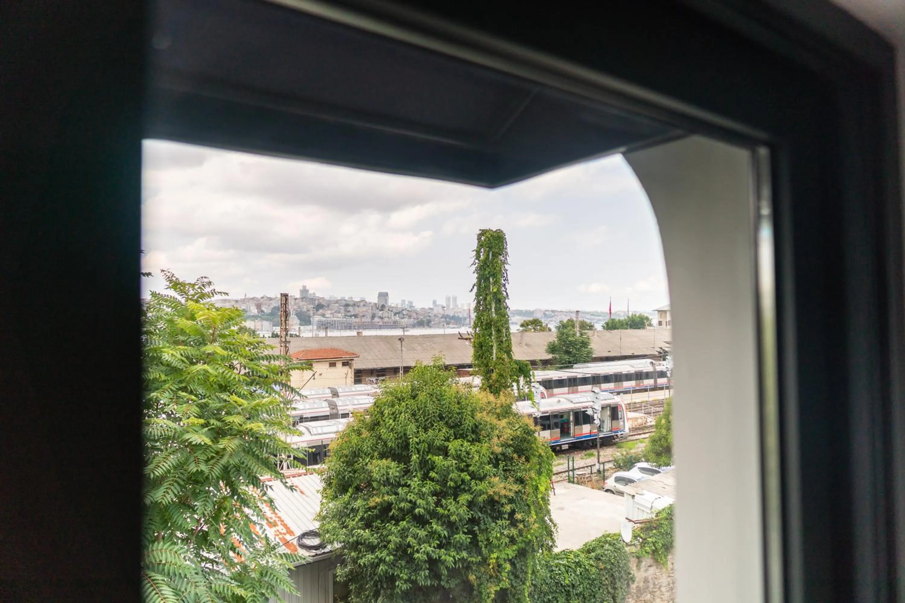 Double or Twin Room with Partial Sea View in MEG HOTEL