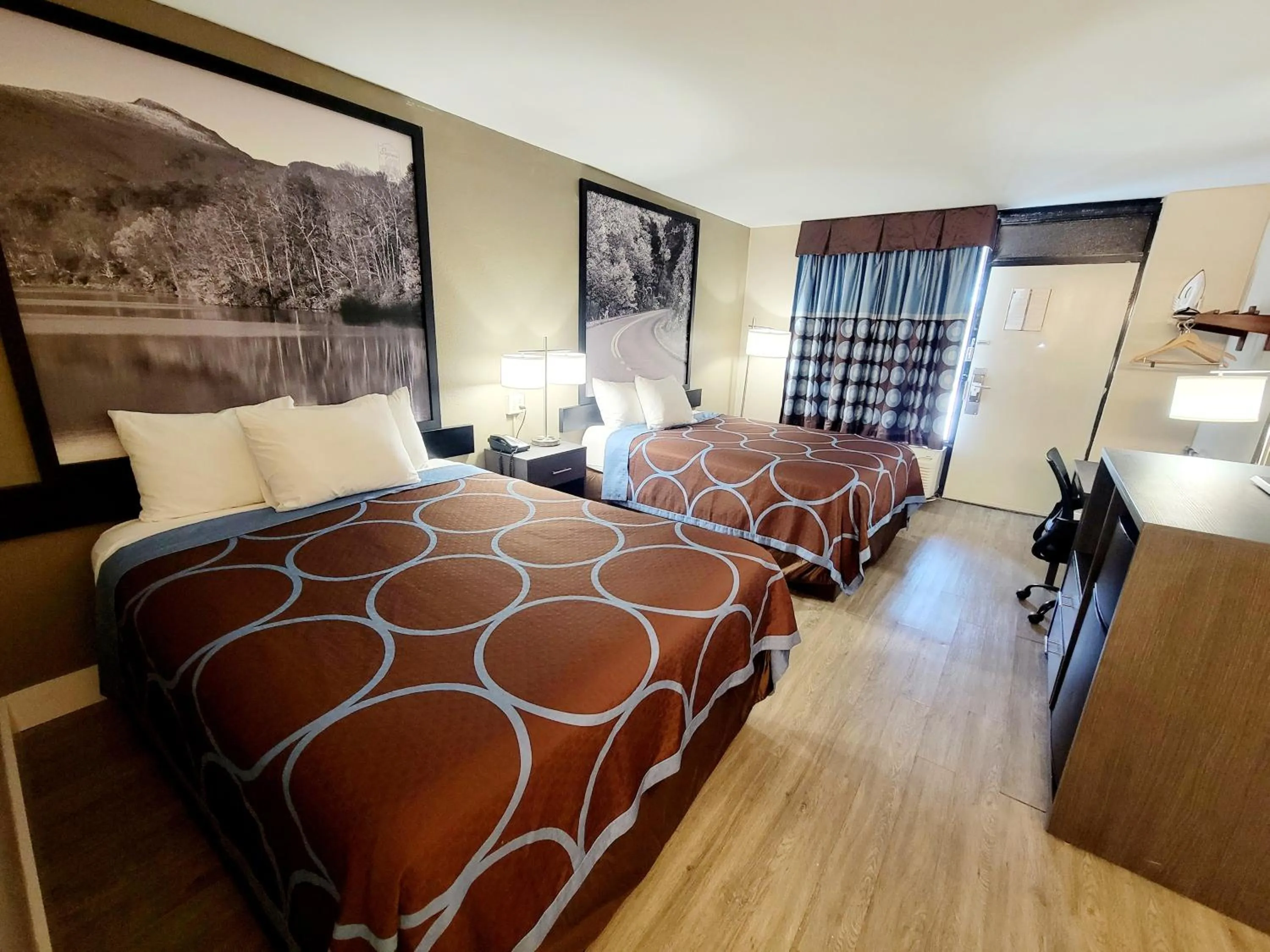 Double Room with Two Double Beds - Smoking in Super 8 by Wyndham Marion NC