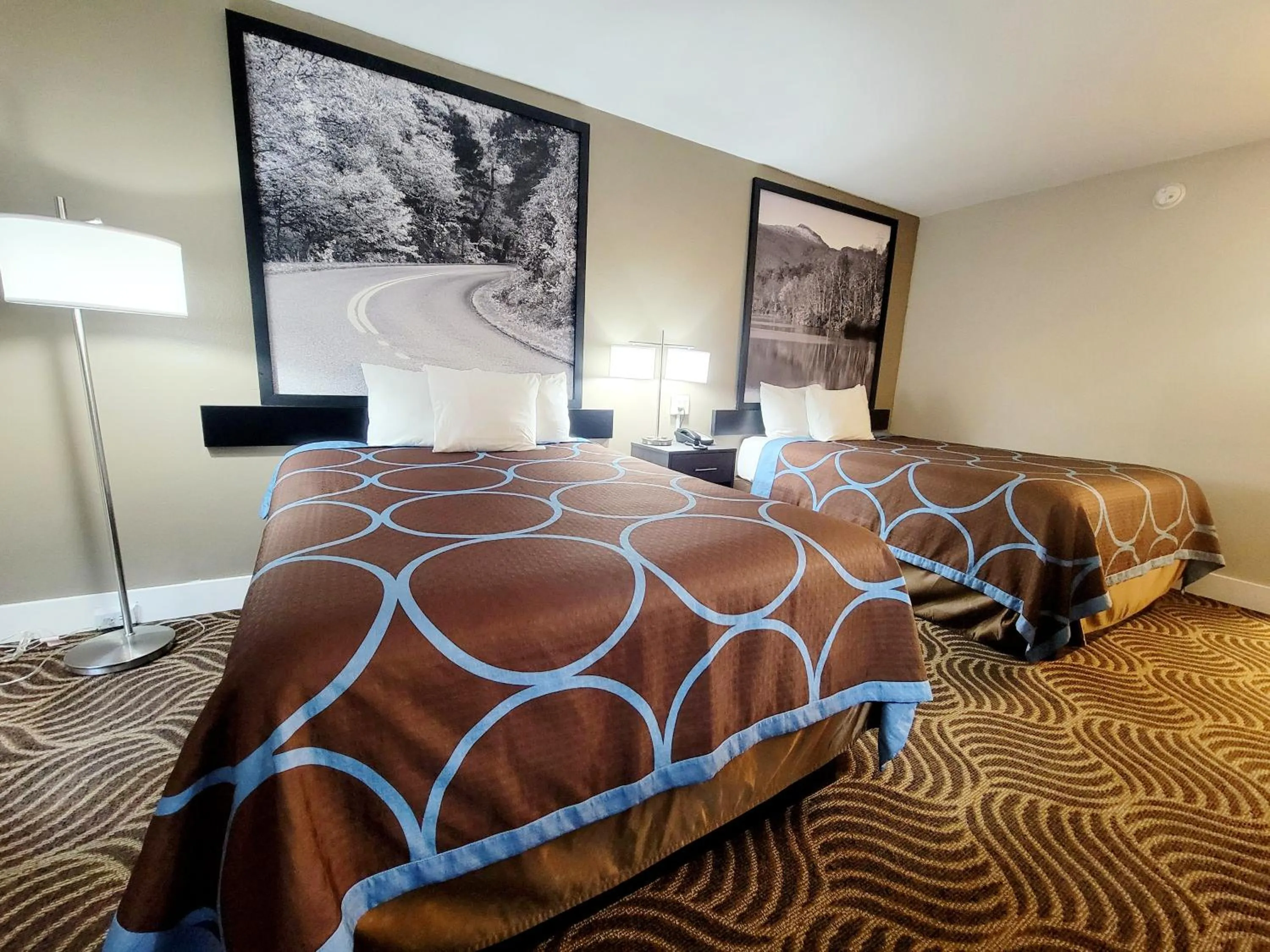 Double Room with Two Double Beds - Non-Smoking in Super 8 by Wyndham Marion NC