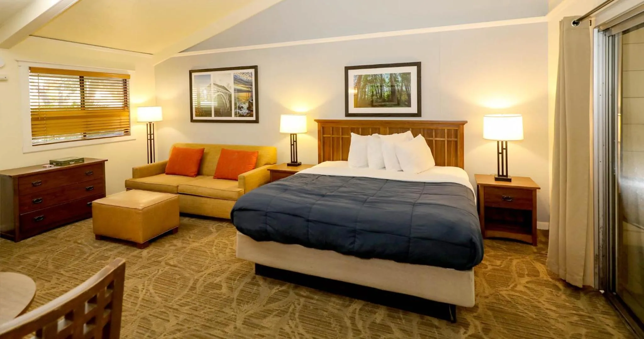 King Room in Big Sur Lodge