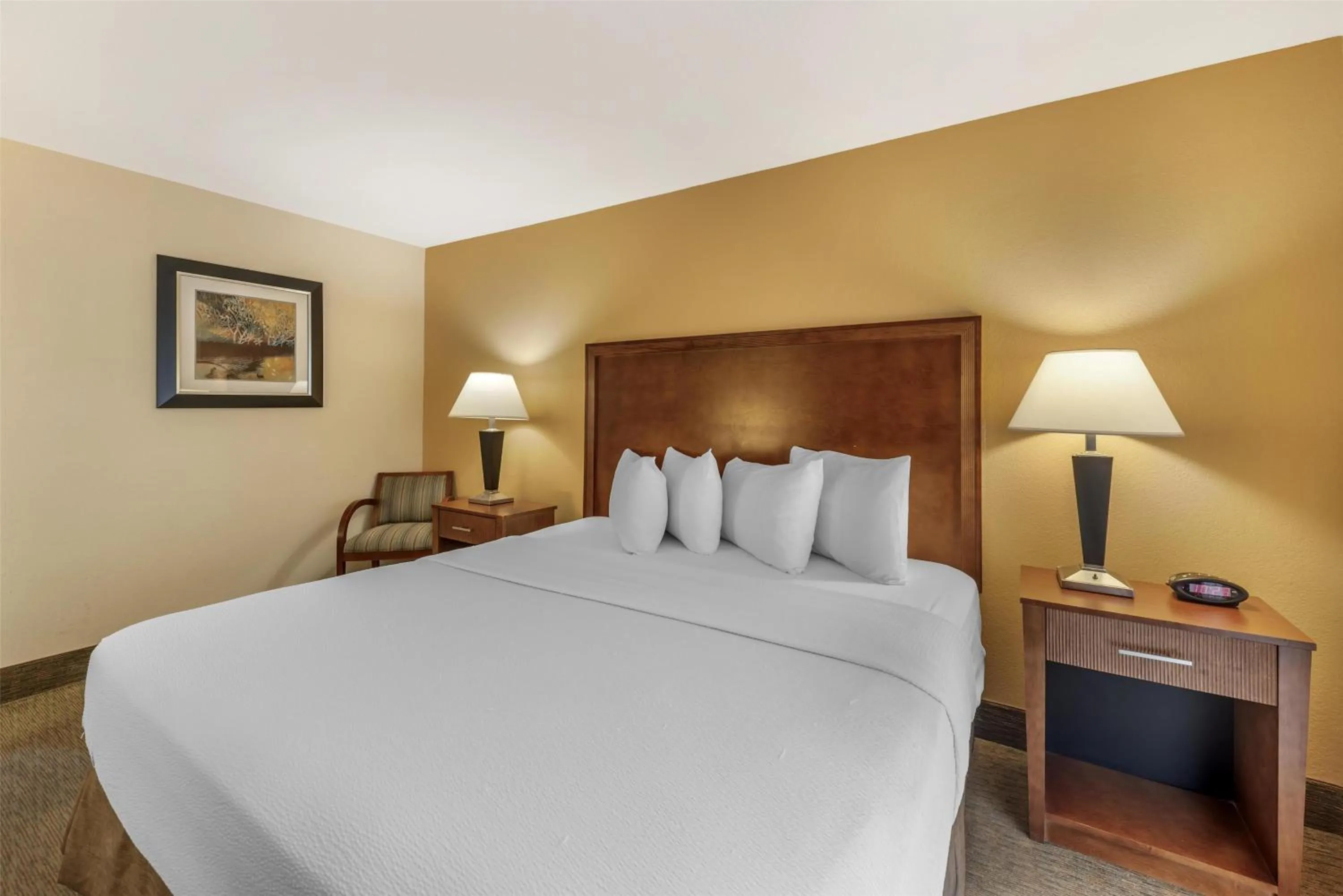 King Room with Bath Tub and Pool Side - Disability Access in Best Western Plus Atrium Inn