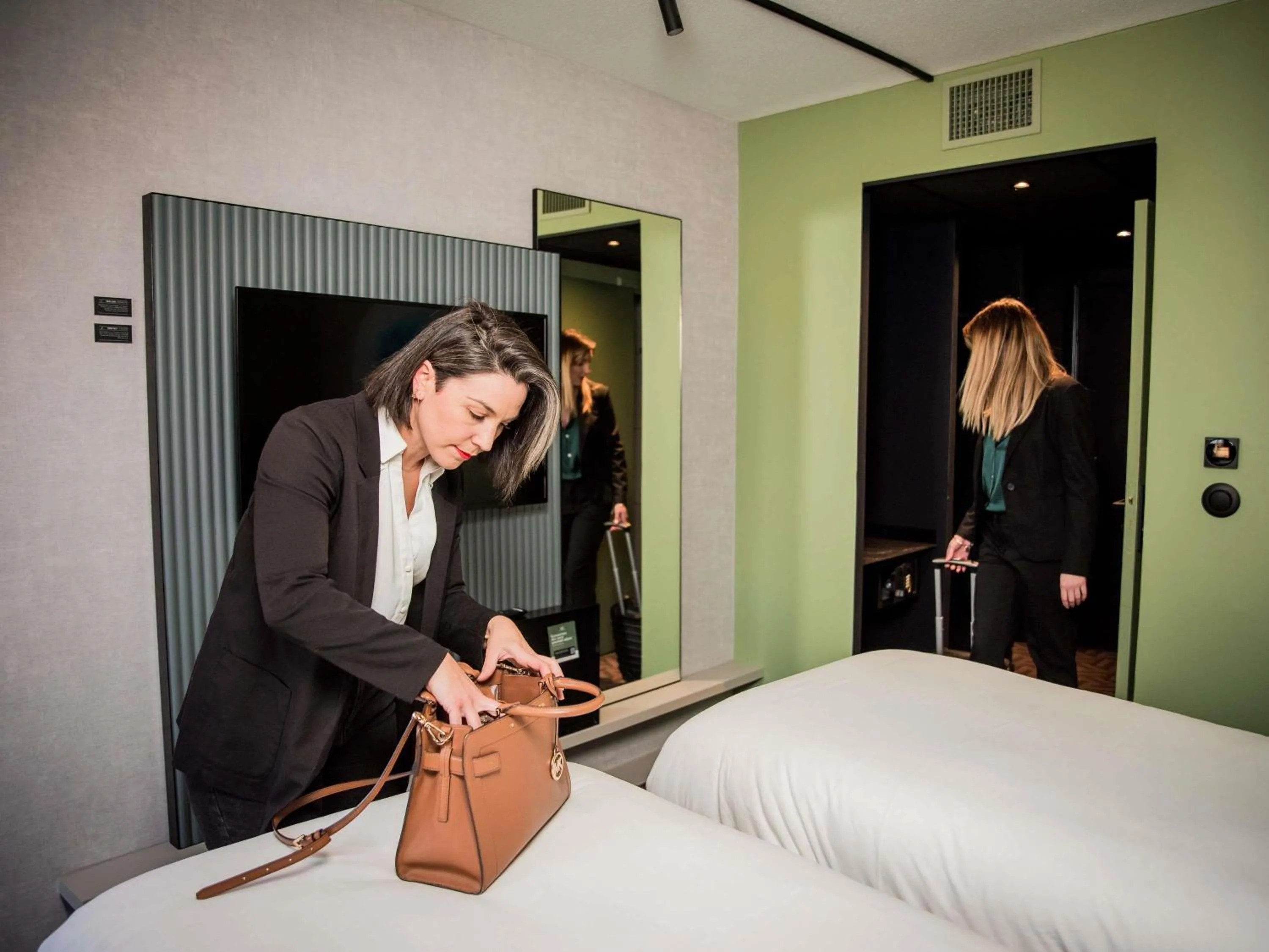 Tribe Standard Twin Room - Courtyard View in Tribe Carcassonne