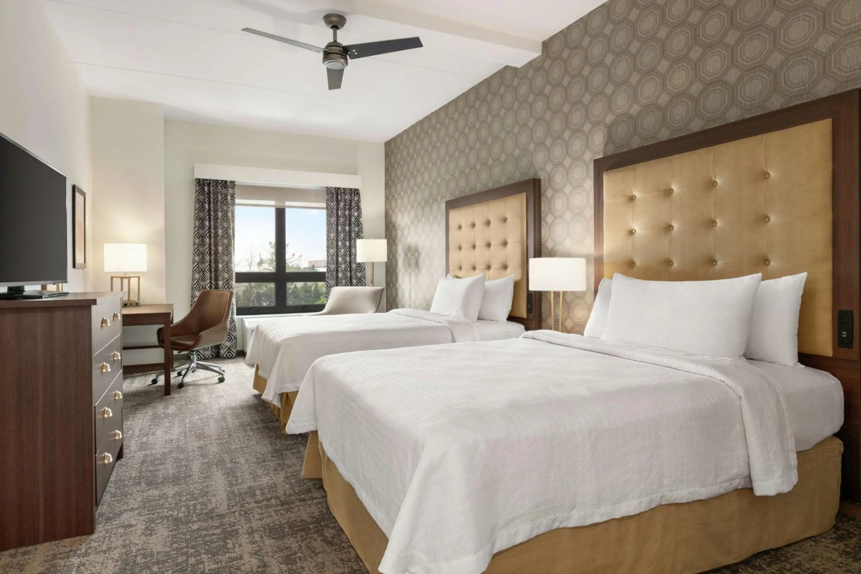 One-Bedroom Queen Suite with Two Queen Beds - Non-Smoking in Homewood Suites By Hilton Horsham Willow Grove