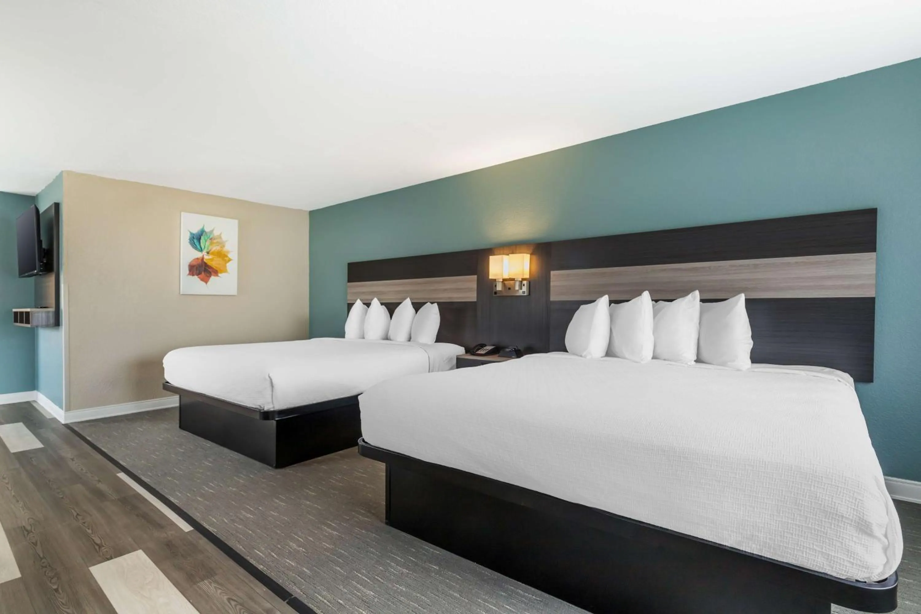 King Suite with Two King Beds and Sofa Bed - Non-Smoking in Best Western Prime Inn & Suites