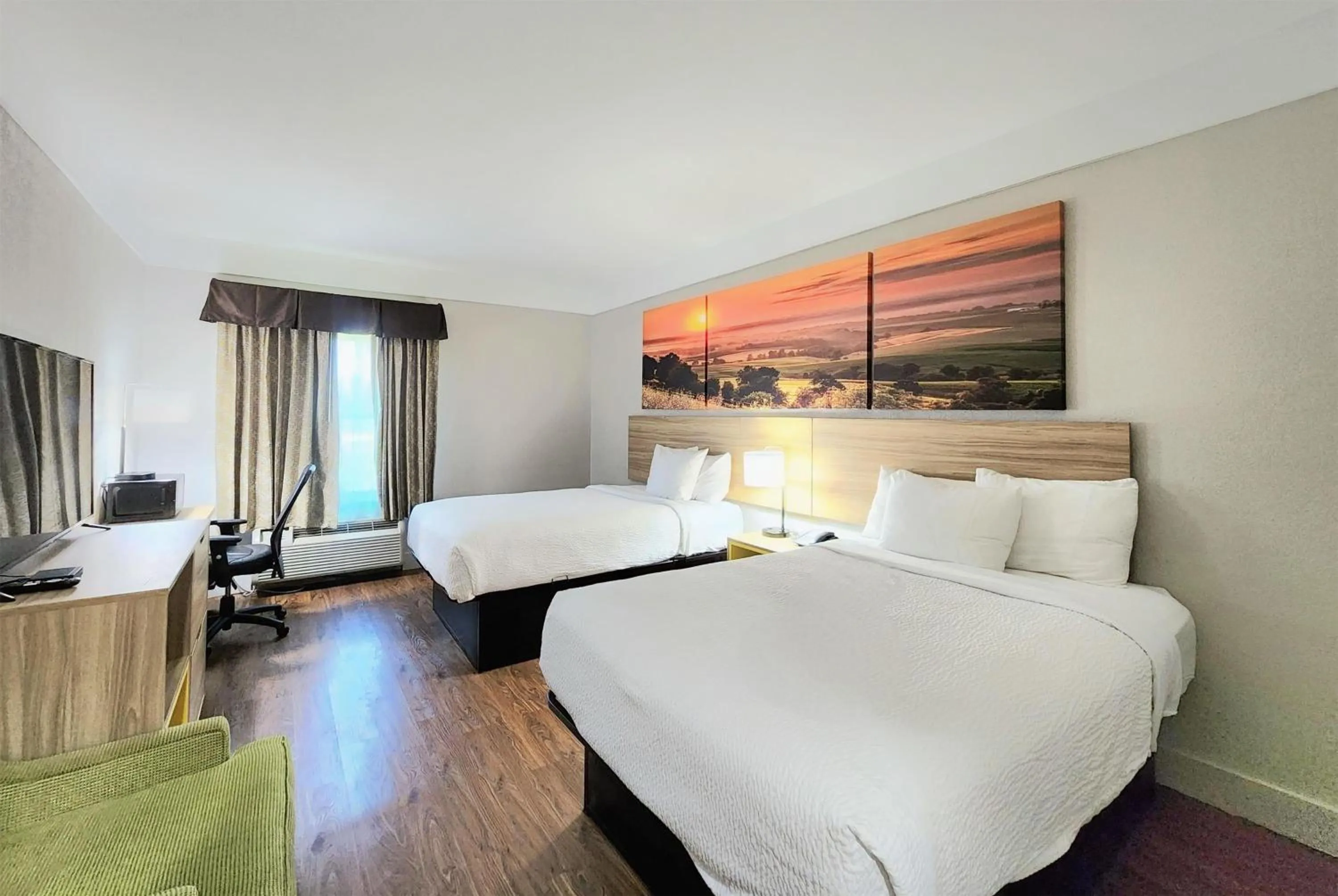 Double Room with Two Double Beds - Non-Smoking in Days Inn by Wyndham Denham Springs-Baton Rouge East