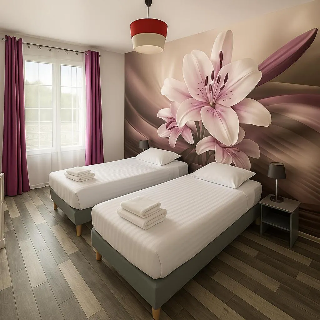 Family Room in Logis Hôtel du Cirque Troyes centre historique