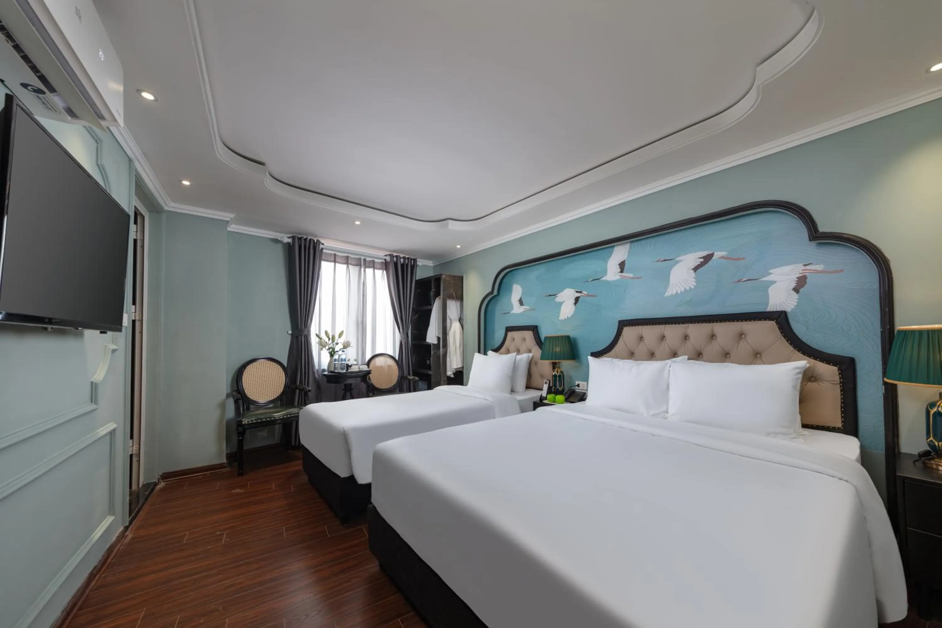 Deluxe Quadruple Room in Madelise Grand Hotel