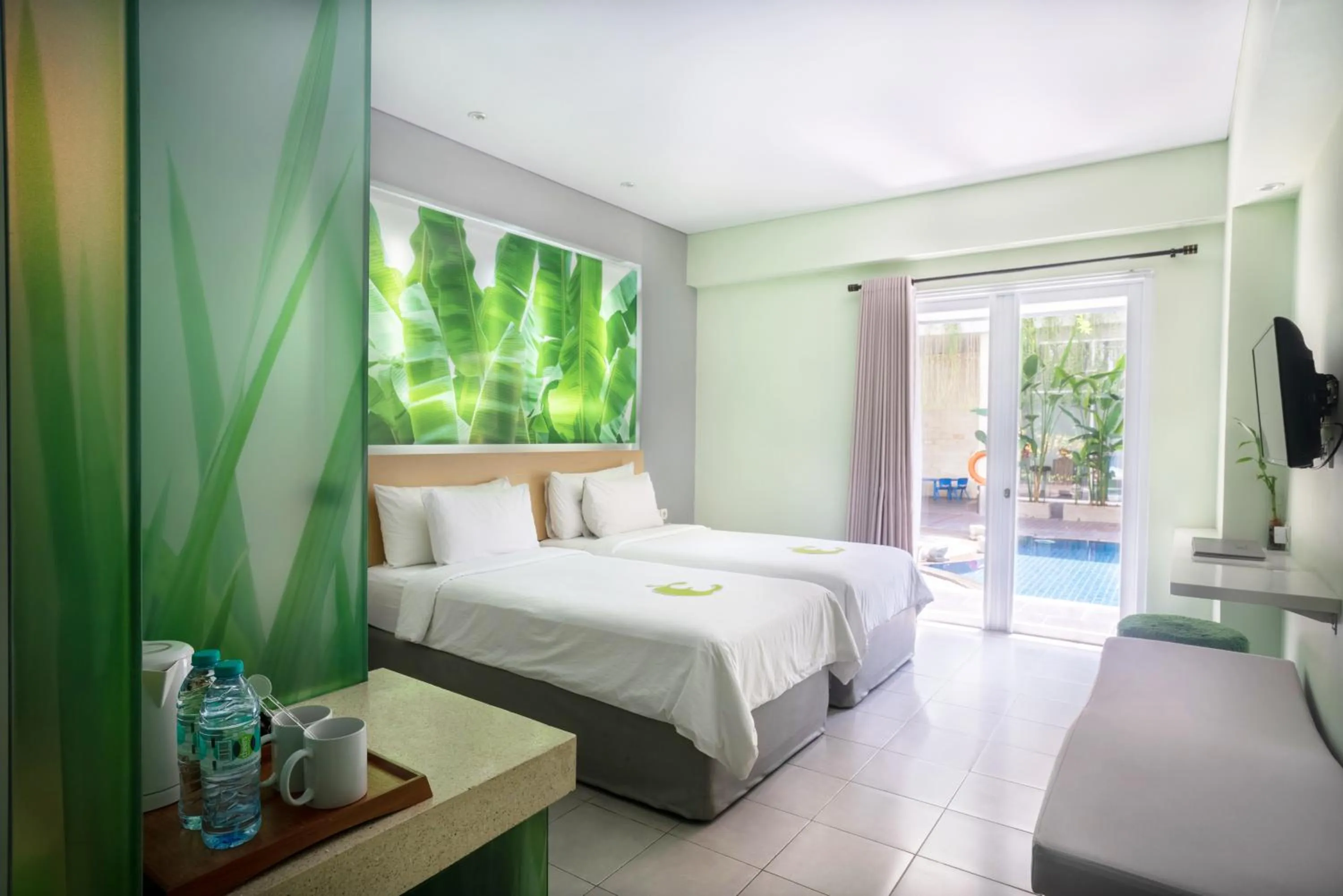 EDEN Double or Twin Room with Pool Access in EDEN Hotel Kuta Bali