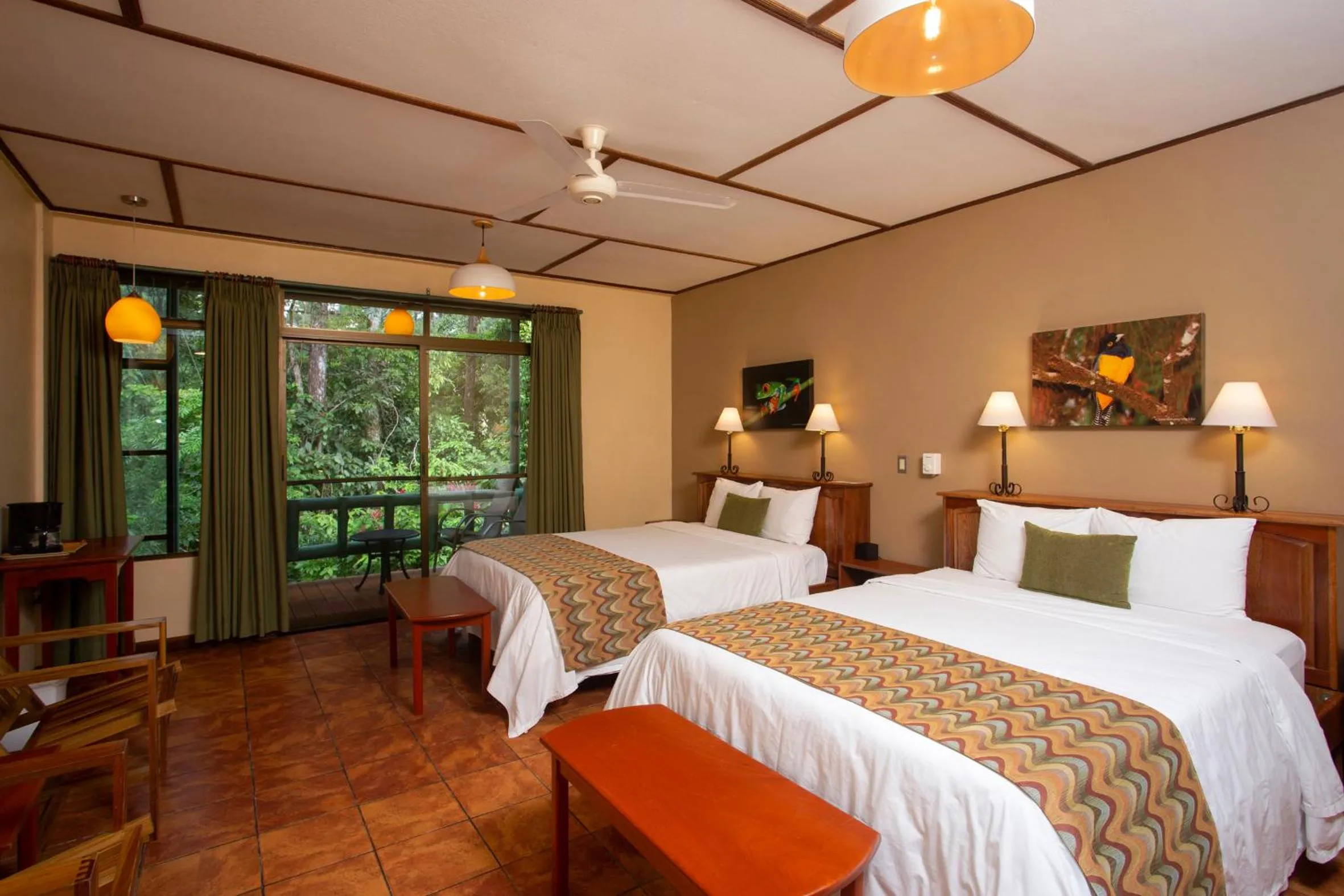 Standard Room + Waterfall in Arenal Observatory Lodge & Trails
