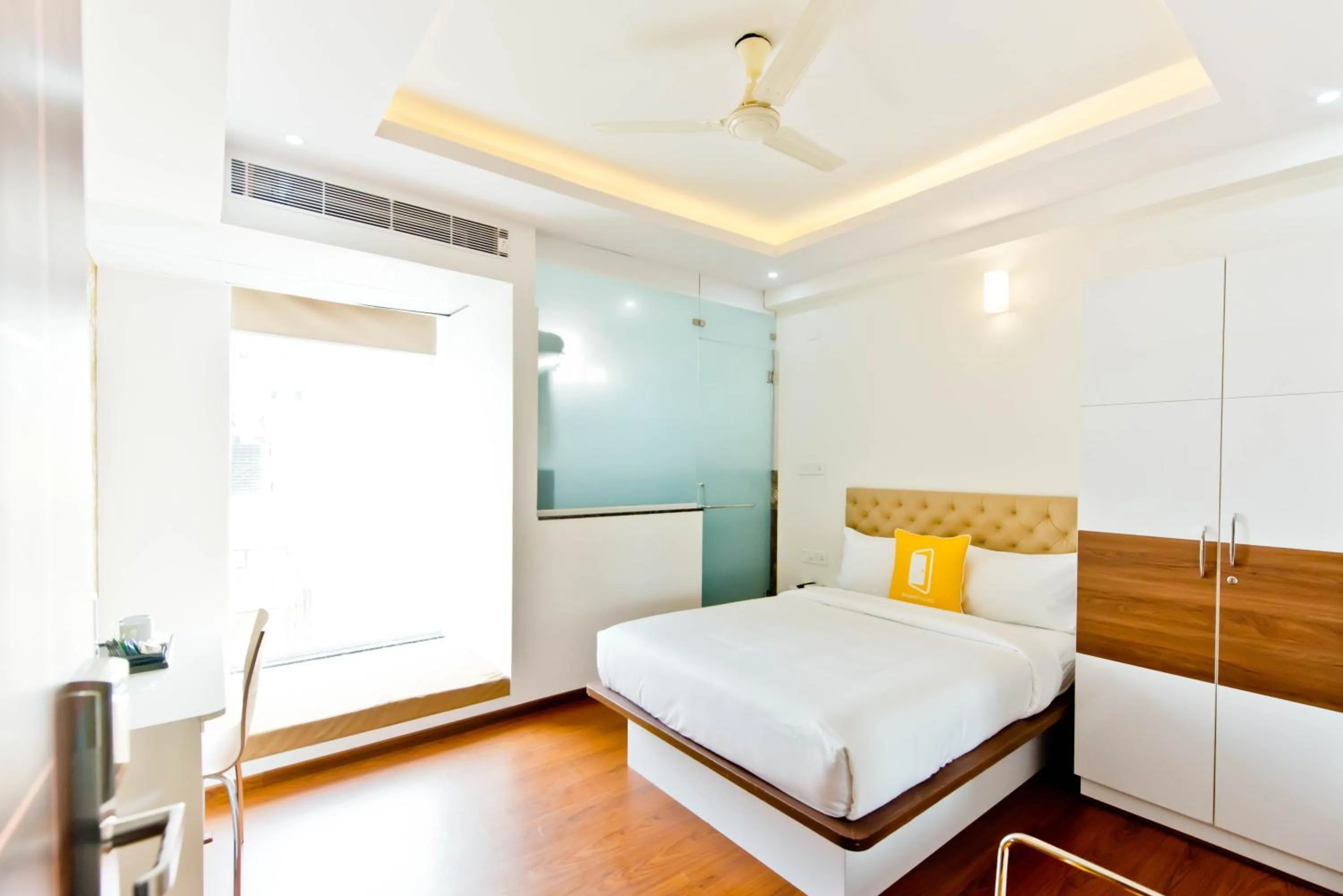 Deluxe Double Room (2 Adults + 1 Child) - single occupancy in X by Bloom l Manyata