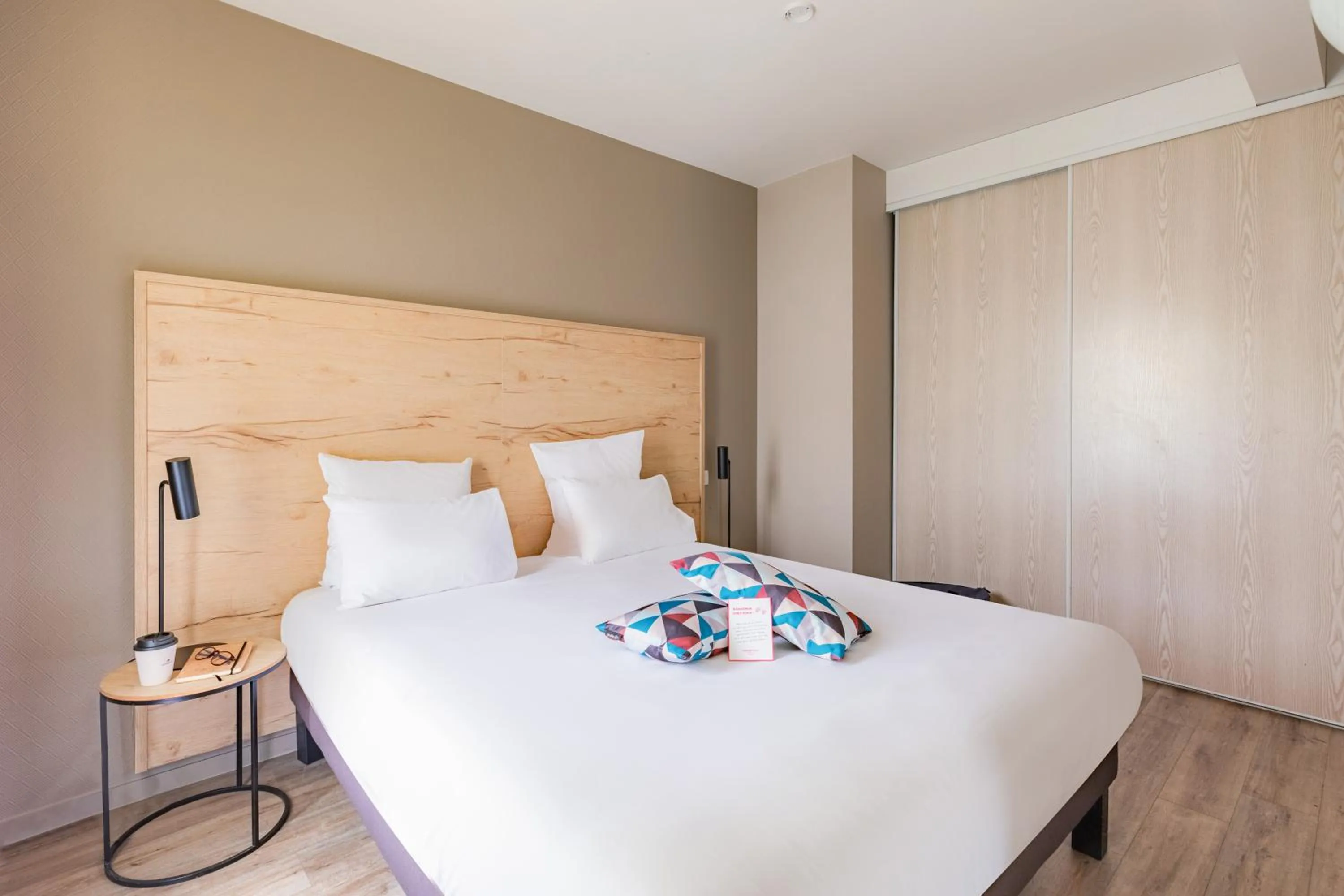 Large Studio Double in Appart'City Confort Nantes Cité des Congrès