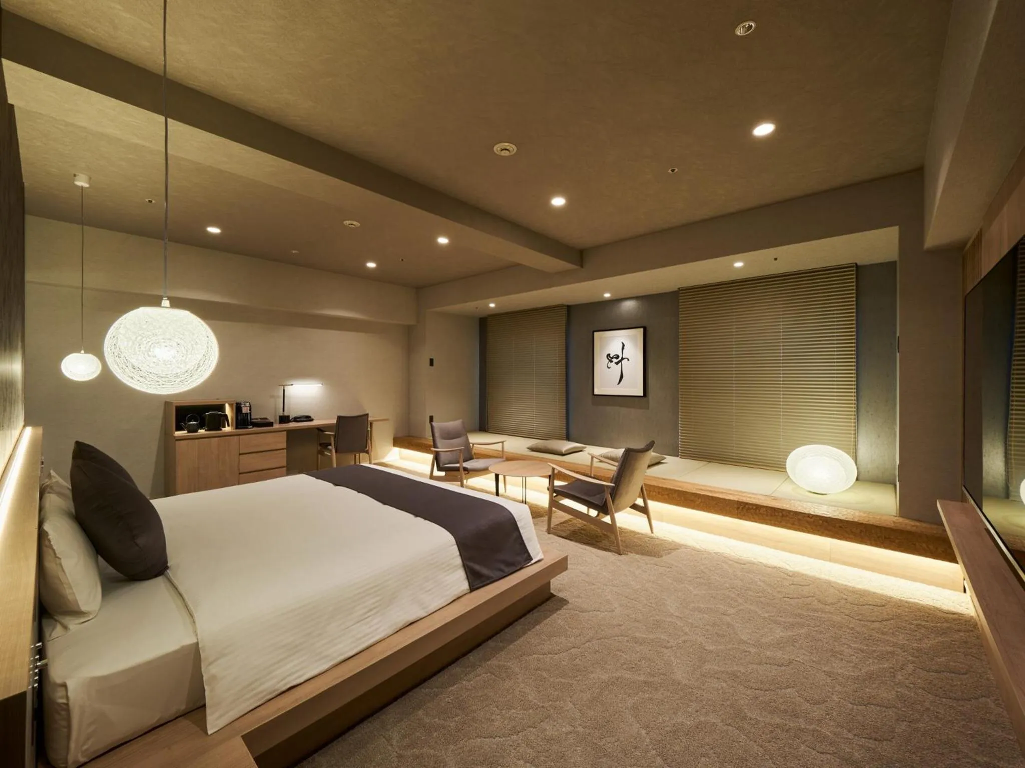 Executive King Room with Tatami Area -Non Smoking - single occupancy in Hotel Villa Fontaine Grand Tokyo-Shiodome