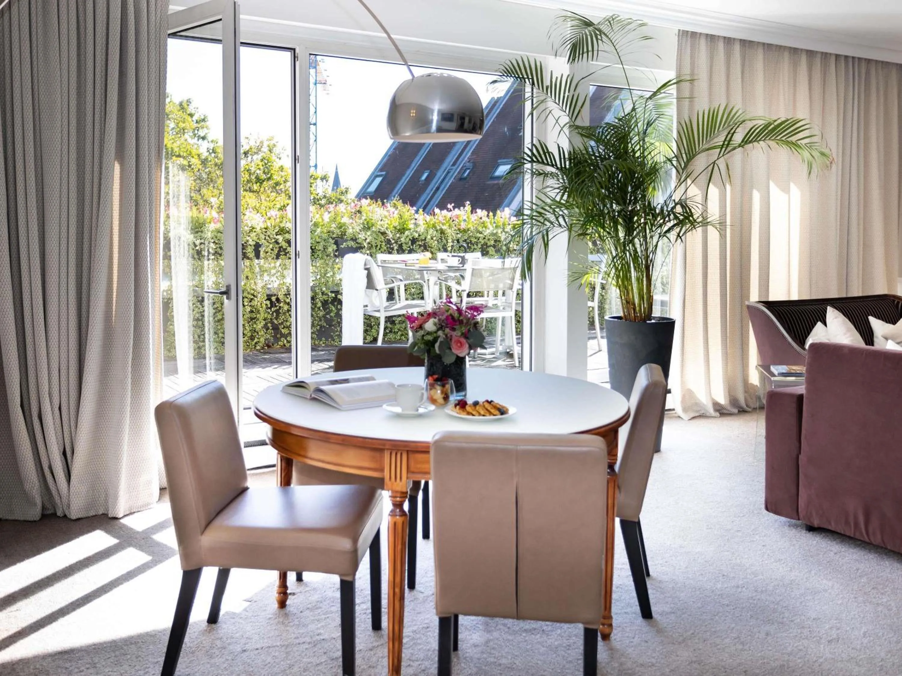 Imperial Two-Bedroom Suite with Terrace and View in Sofitel Strasbourg Grande Ile