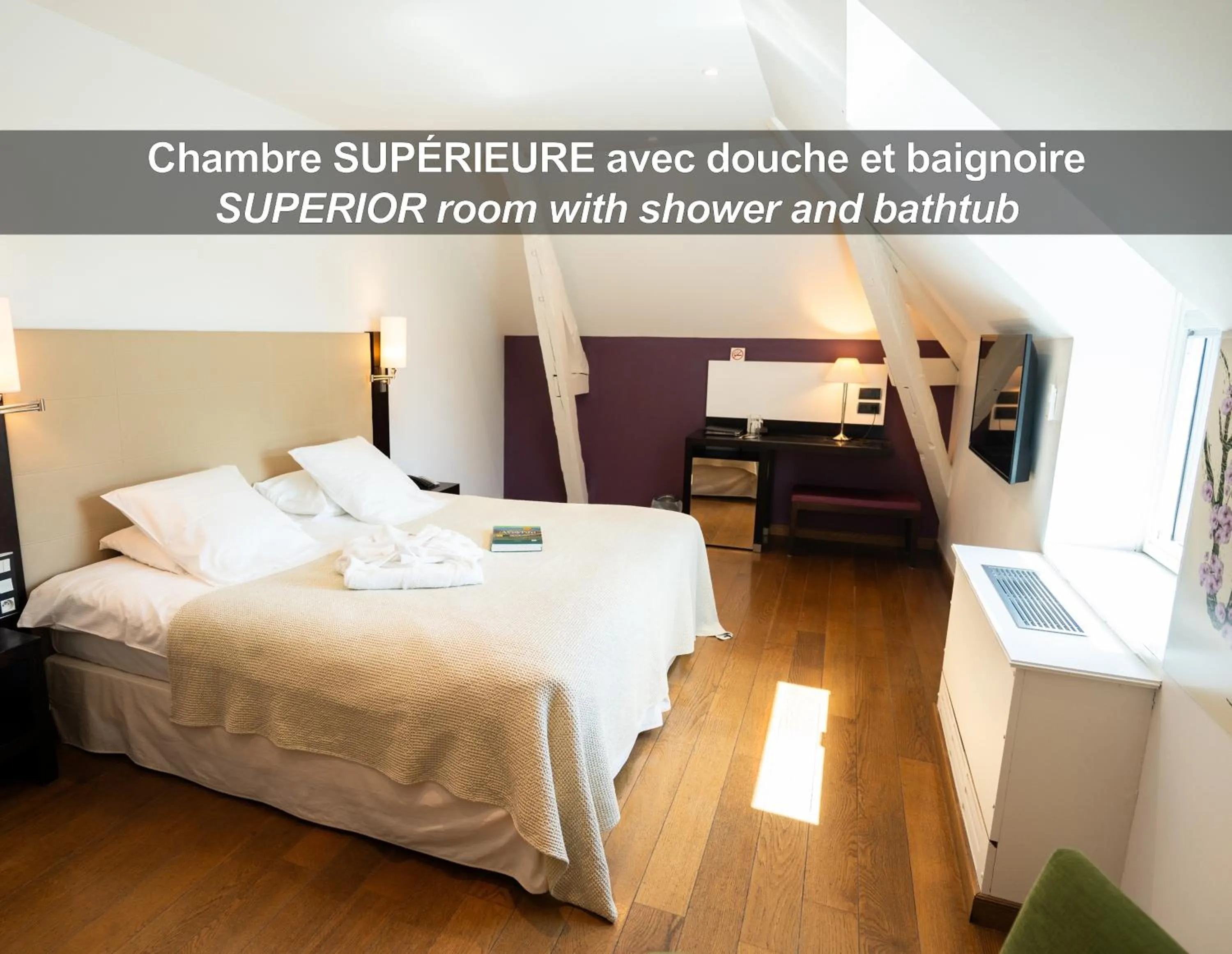Superior Double Room in La Ferme de Bourran